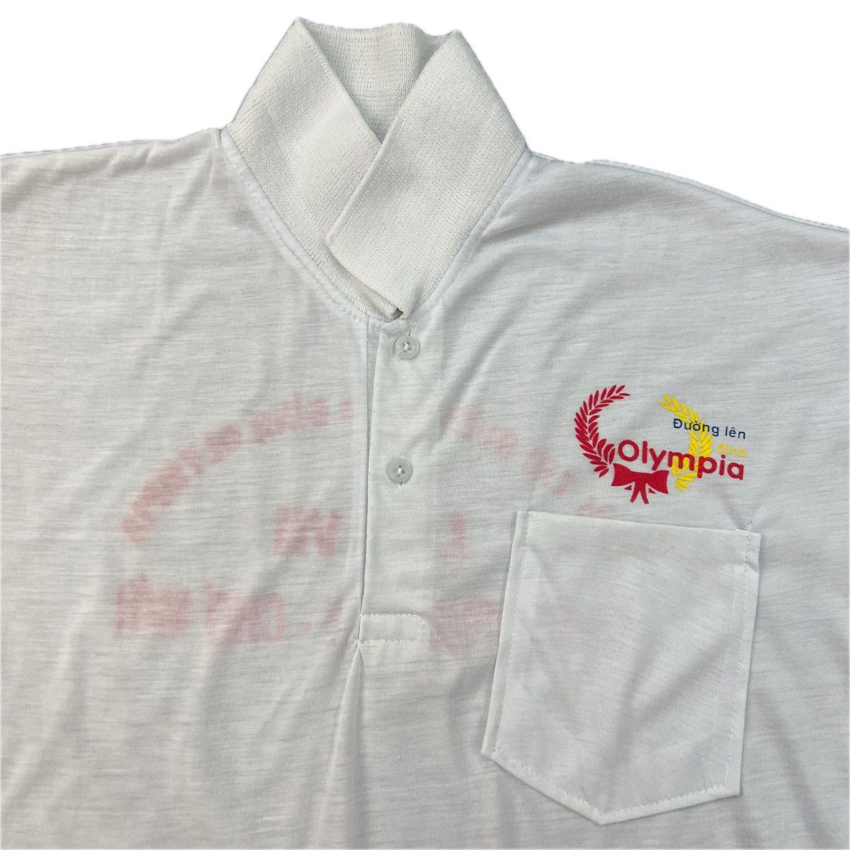 Vintage Vintage 70s Polo Shirt Doing len Olympia CUM Size US M / EU 48-50 / 2 - 4 Thumbnail