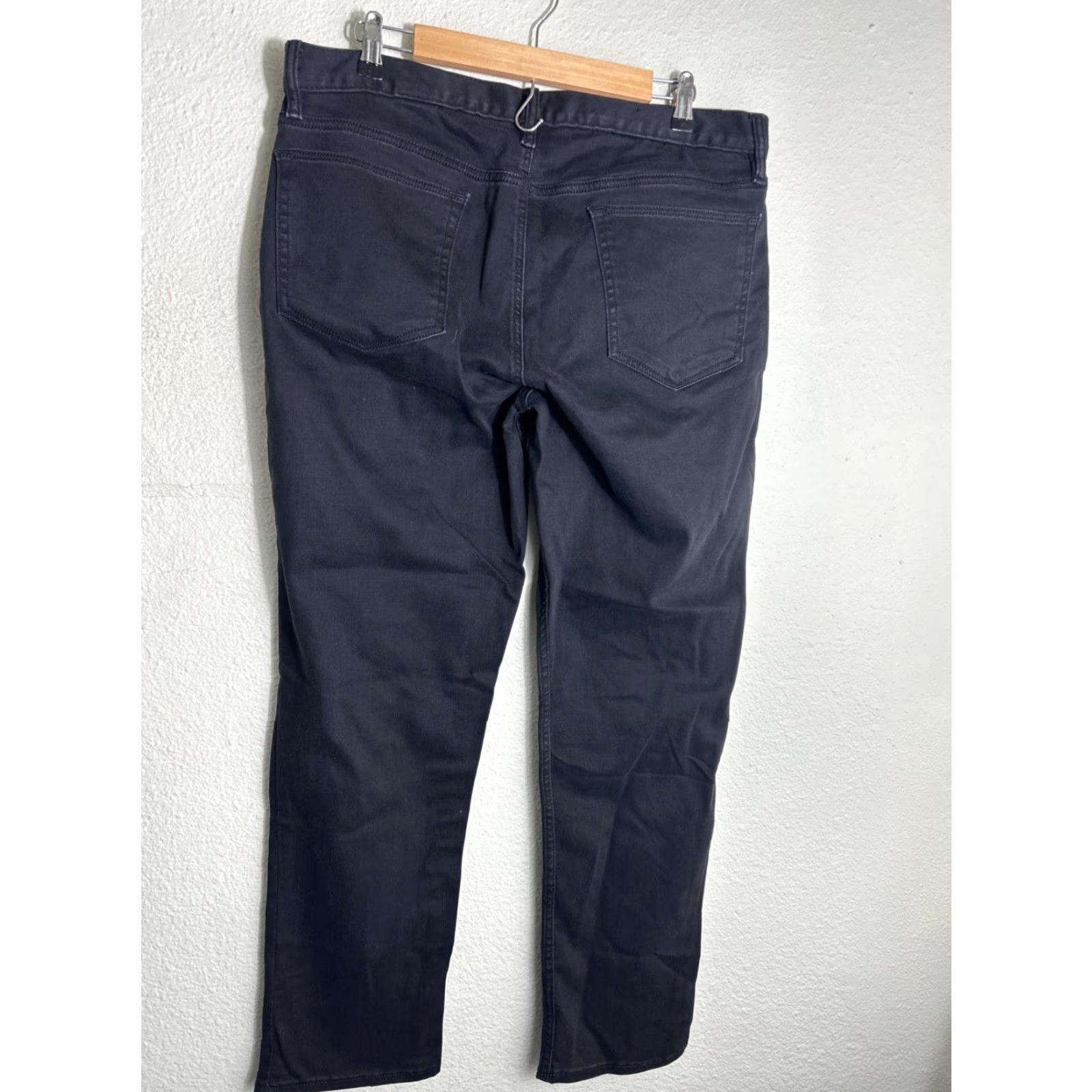 Banana Republic VINTAGE Banana Republic Traveler Jeans Black Slim Fit 38x30 Men Jeans Slim Straight 90s? Size US 36 / EU 52 - 7 Thumbnail