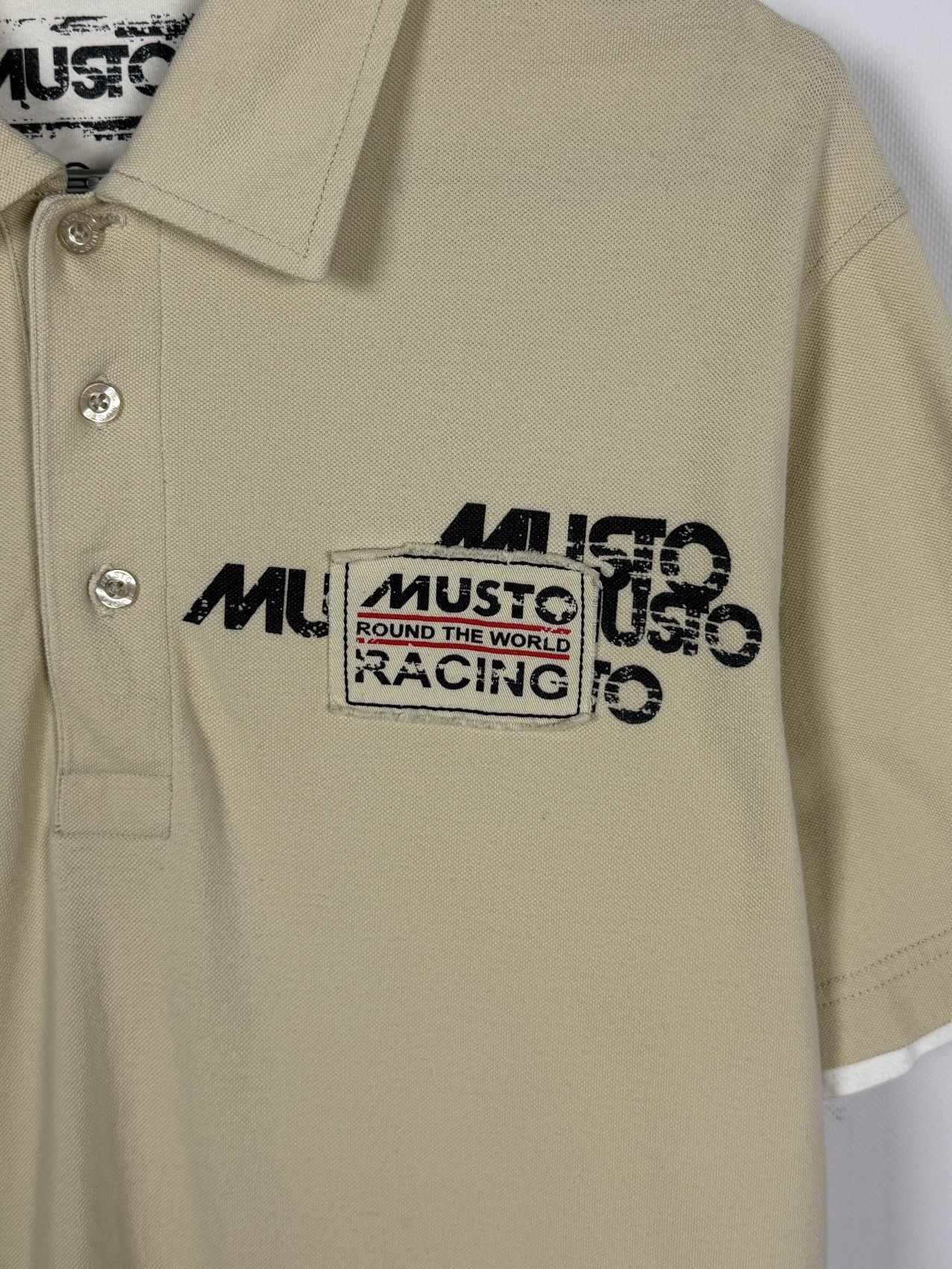 Musto Musto Racing Short Sleeve Polo Shirt Round The World Size M Size US M / EU 48-50 / 2 - 6 Thumbnail