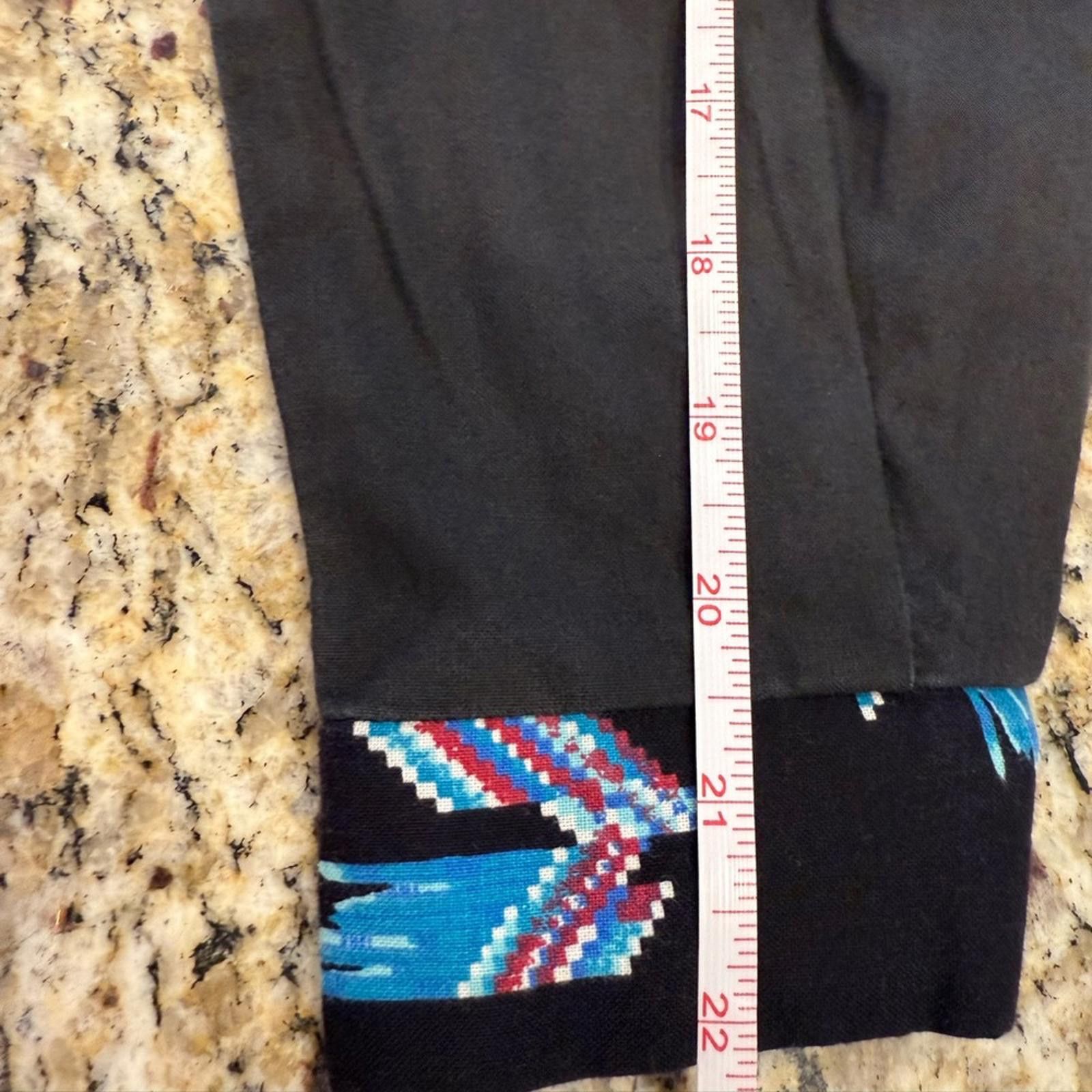 Other Ozark Mountain vintage western black teal button up top SZ M Size M / US 6-8 / IT 42-44 - 10 Thumbnail