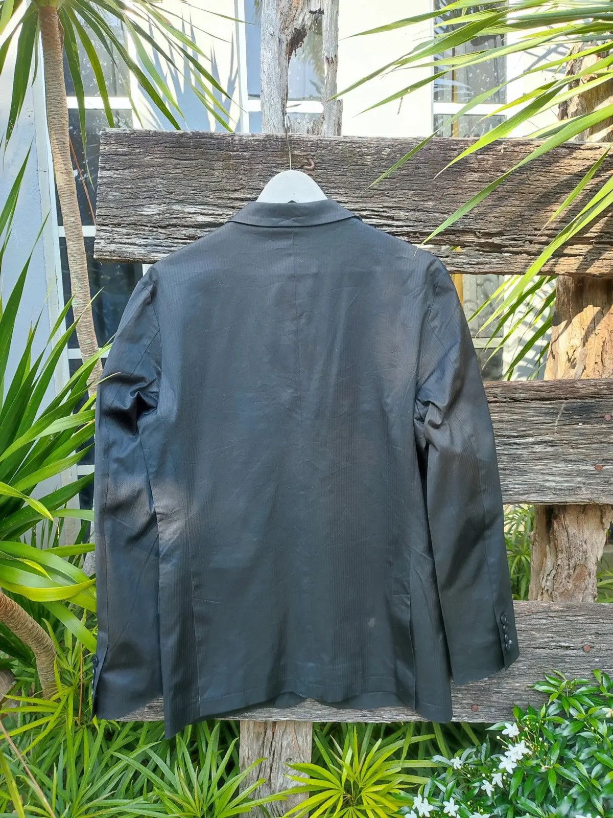 Burberry Burberry Black Label Single-Breasted Blazer – Charcoal Size 38R - 8 Thumbnail