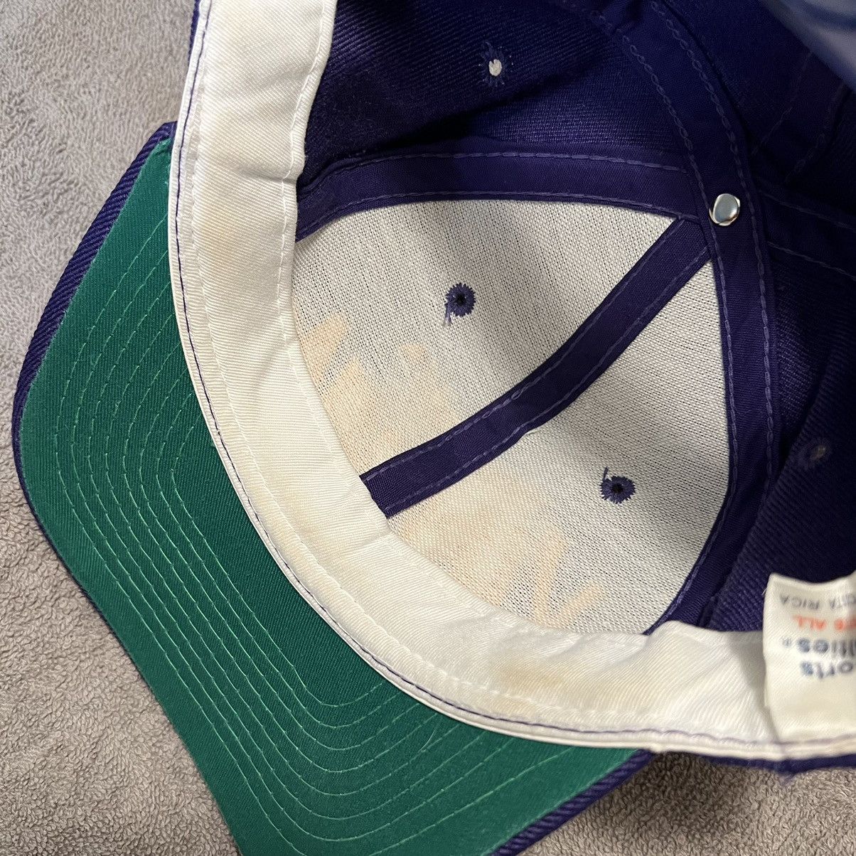 Minnesota shops Vikings script sport specialties hat vintage leather look