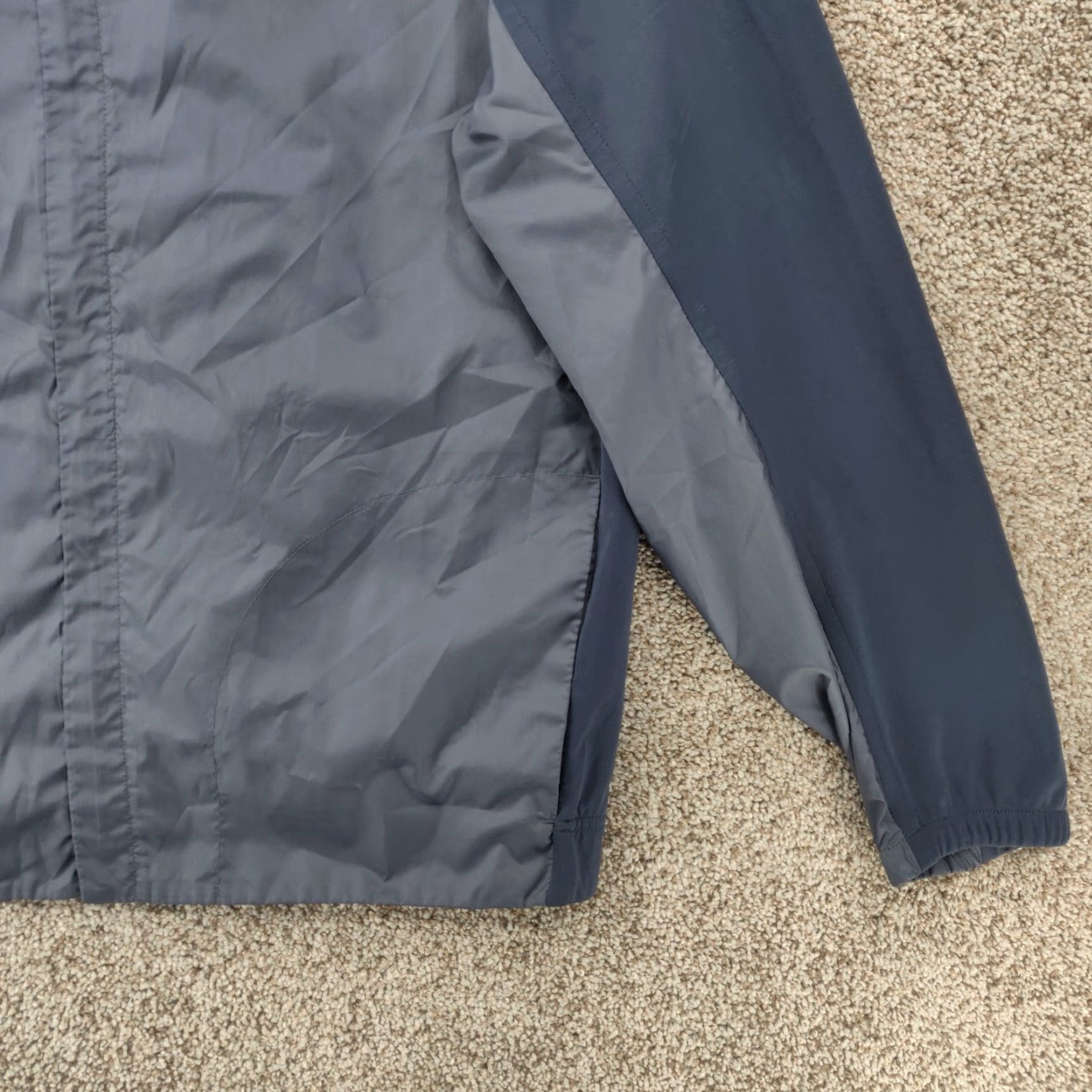 Nike VINTAGE Nike Shield Jacket Mens L Blue Windbreaker Full Zip Sports Outdoors Golf Jacket Size US L / EU 52-54 / 3 - 6 Thumbnail