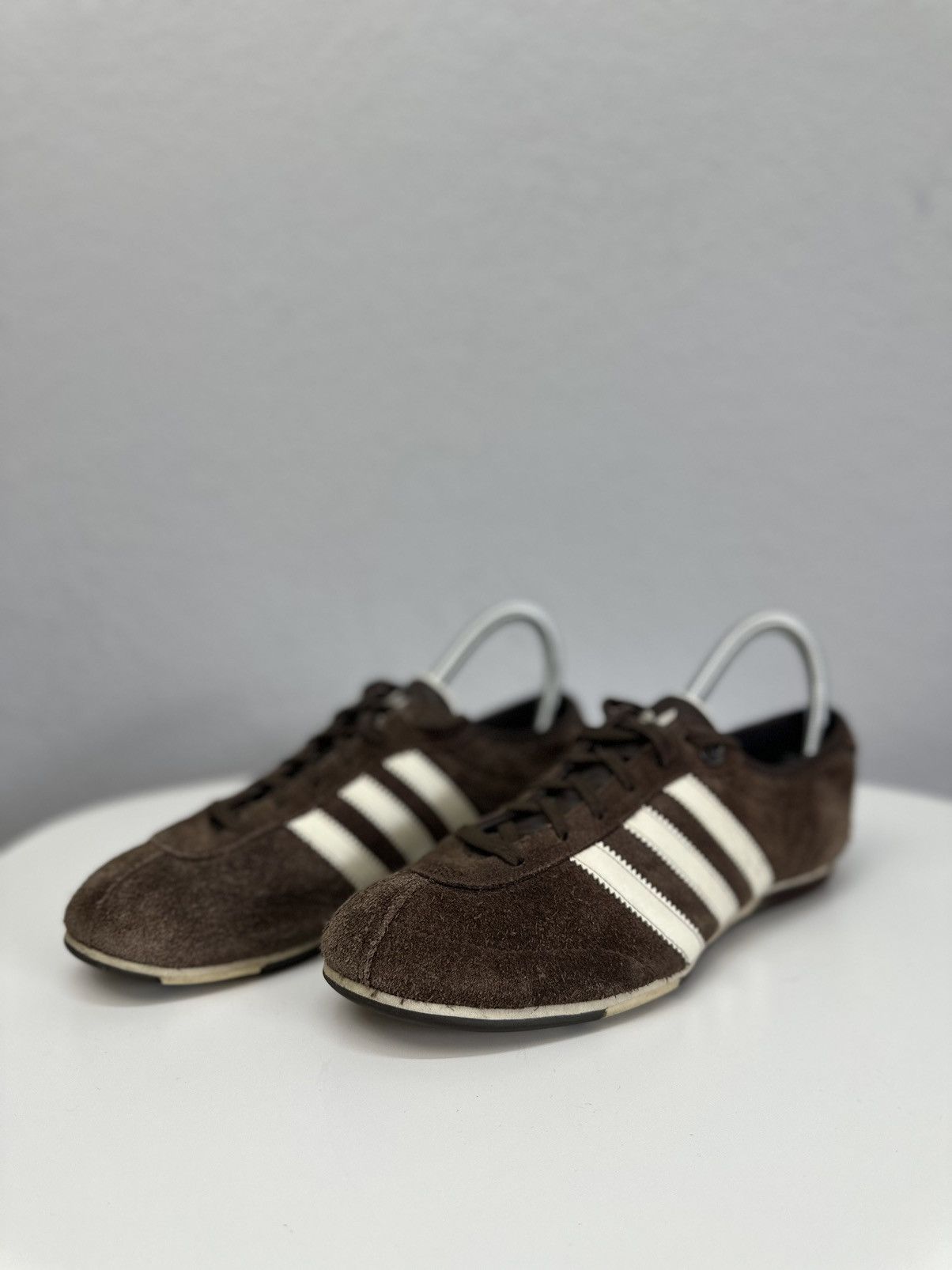 Adidas Vintage Browm Adidas Shoes Y2K Opium Avantgarde boots Cool Size US 7 / EU 40 - 1 Thumbnail