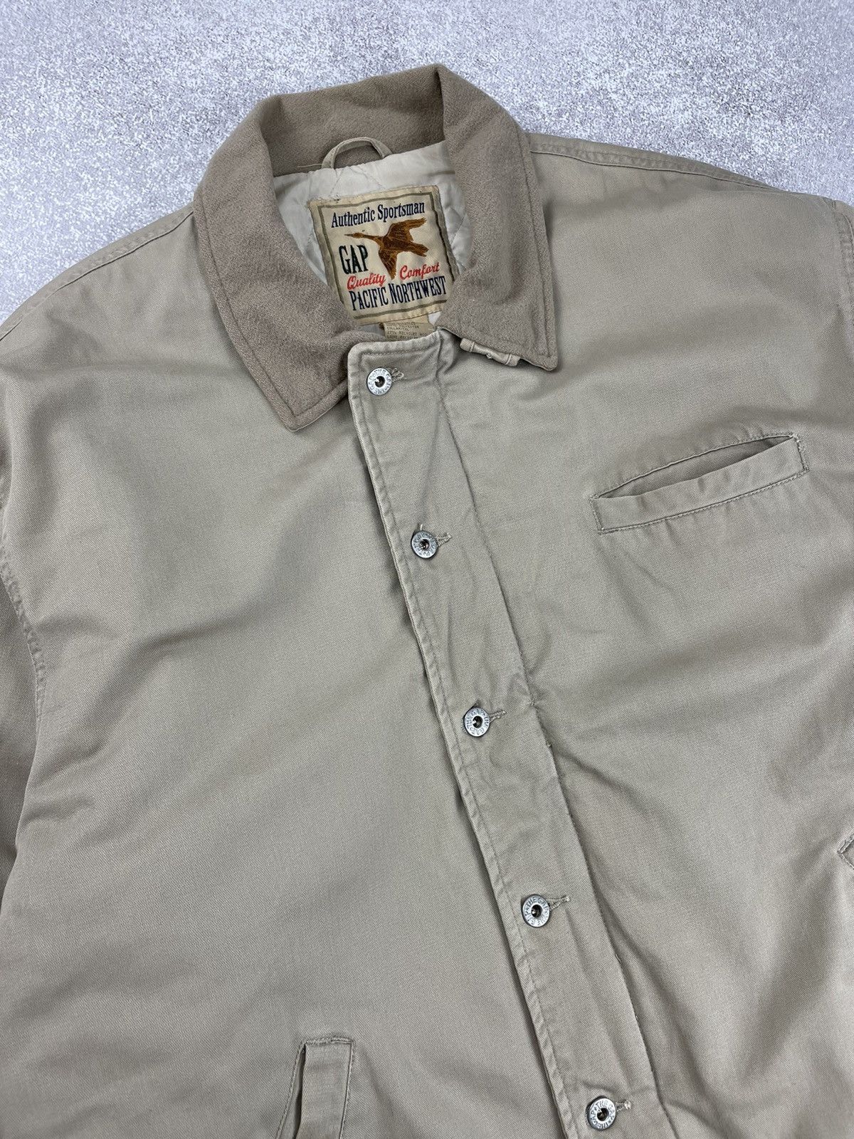 Gap × Vintage Vintage GAP Very Rare Workwear Jacket Detroit Size US XL / EU 56 / 4 - 5 Thumbnail