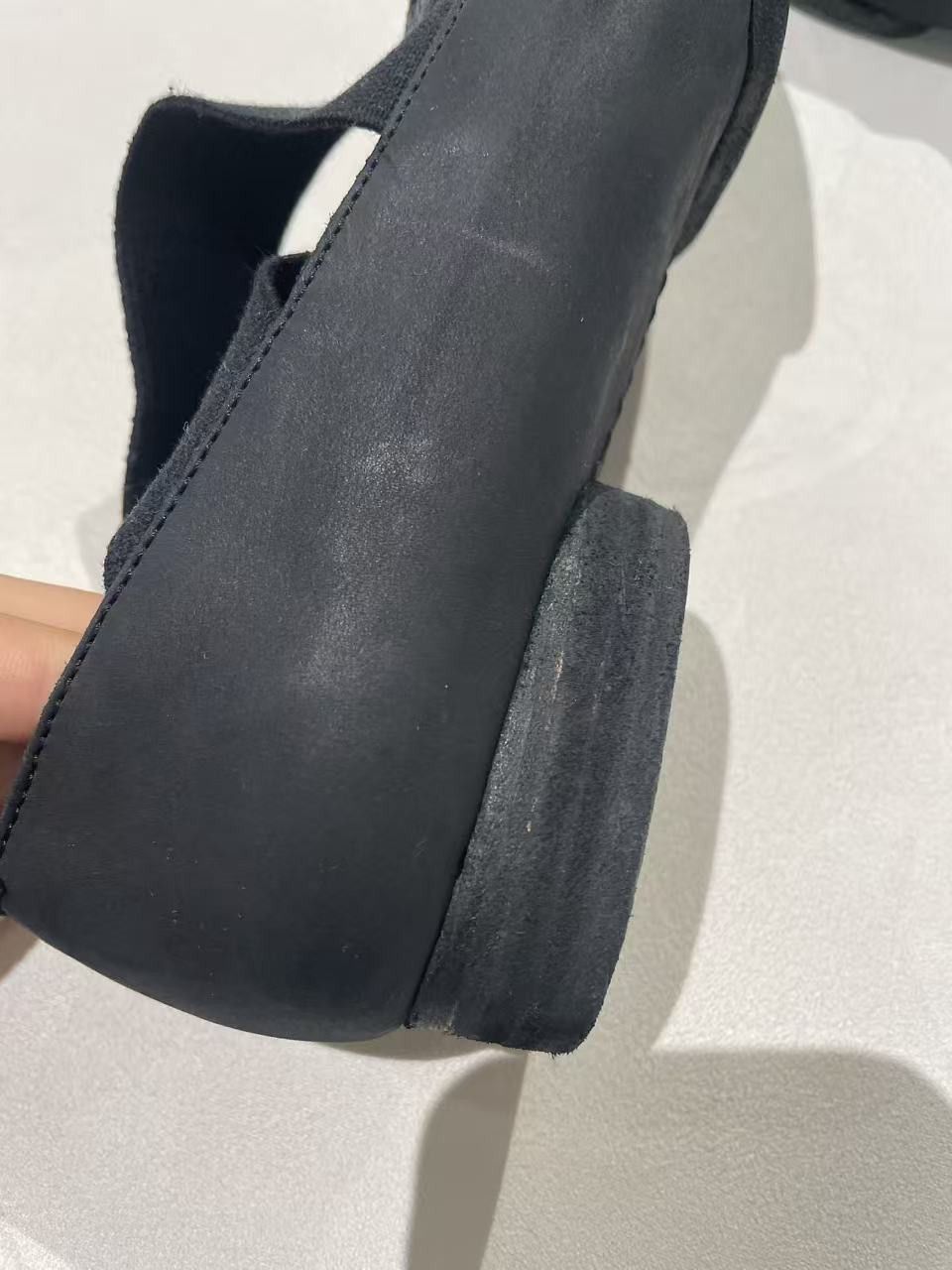 Uma Wang UMA WANG Square Toe Cross Strap Ballerina Size US 7 / IT 37 - 10 Thumbnail