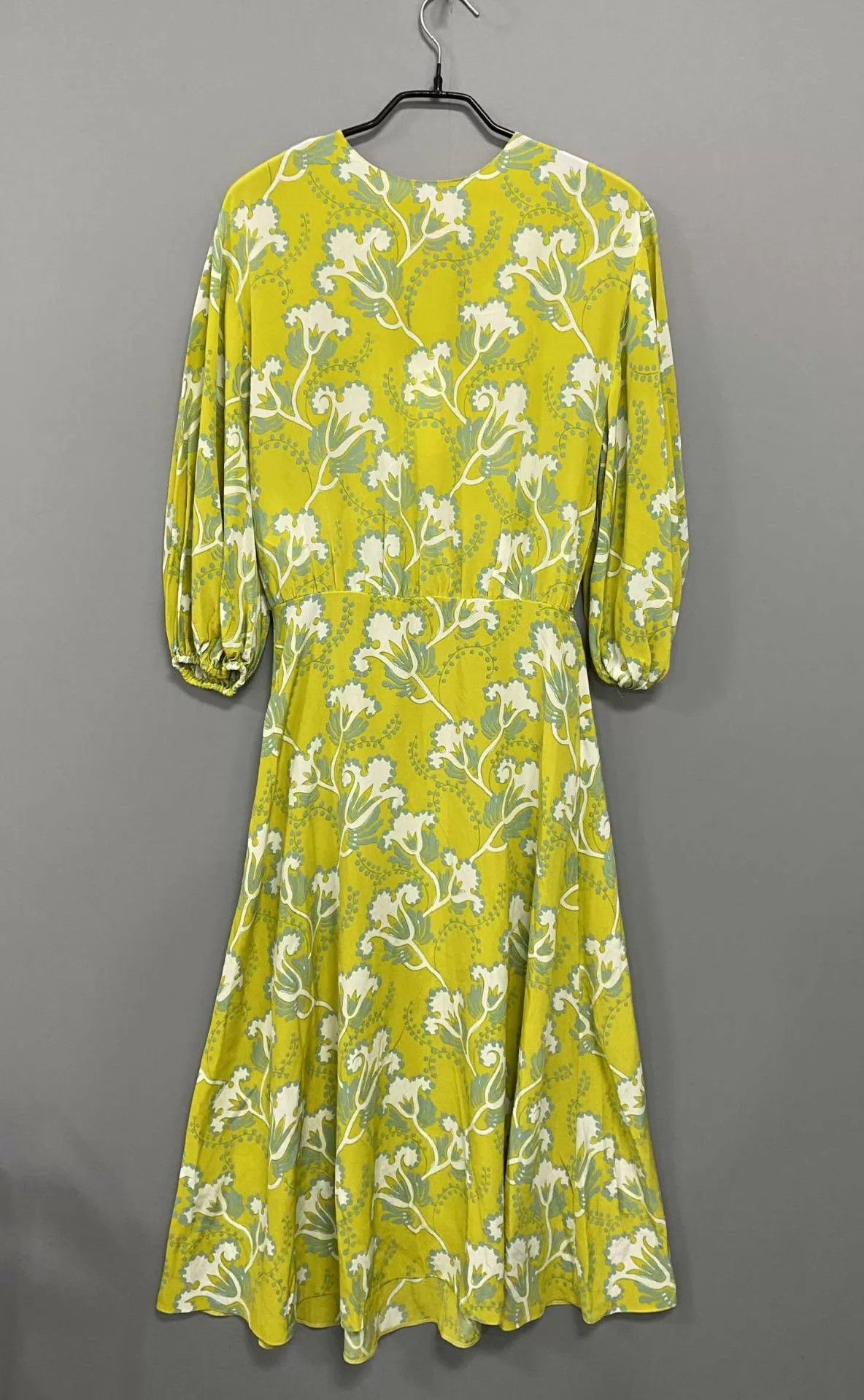 Valentino Valentino Runway Silk Floral Dress 38S 99 New Size XS / US 0-2 / IT 36-38 - 3 Thumbnail