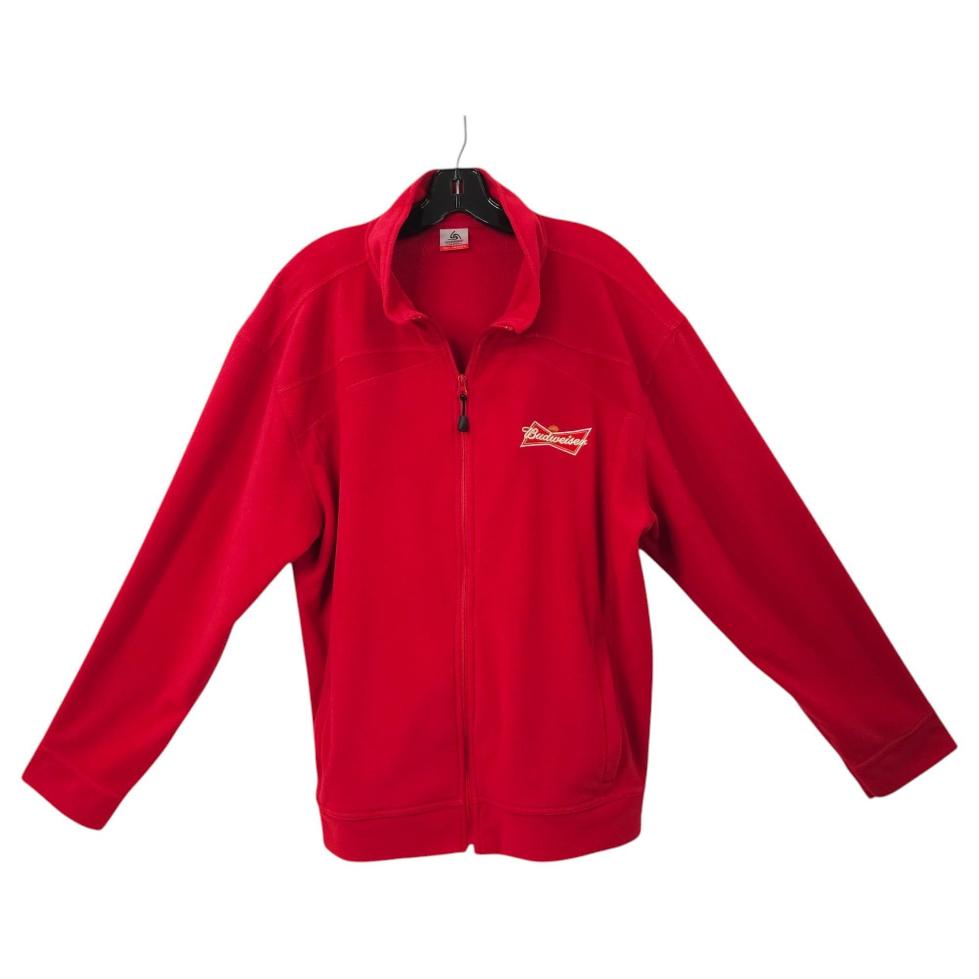 Other Budweiser Fleece Jacket Mens XL Embroidered Logo Full Zip Size US XL / EU 56 / 4 - 1 Thumbnail