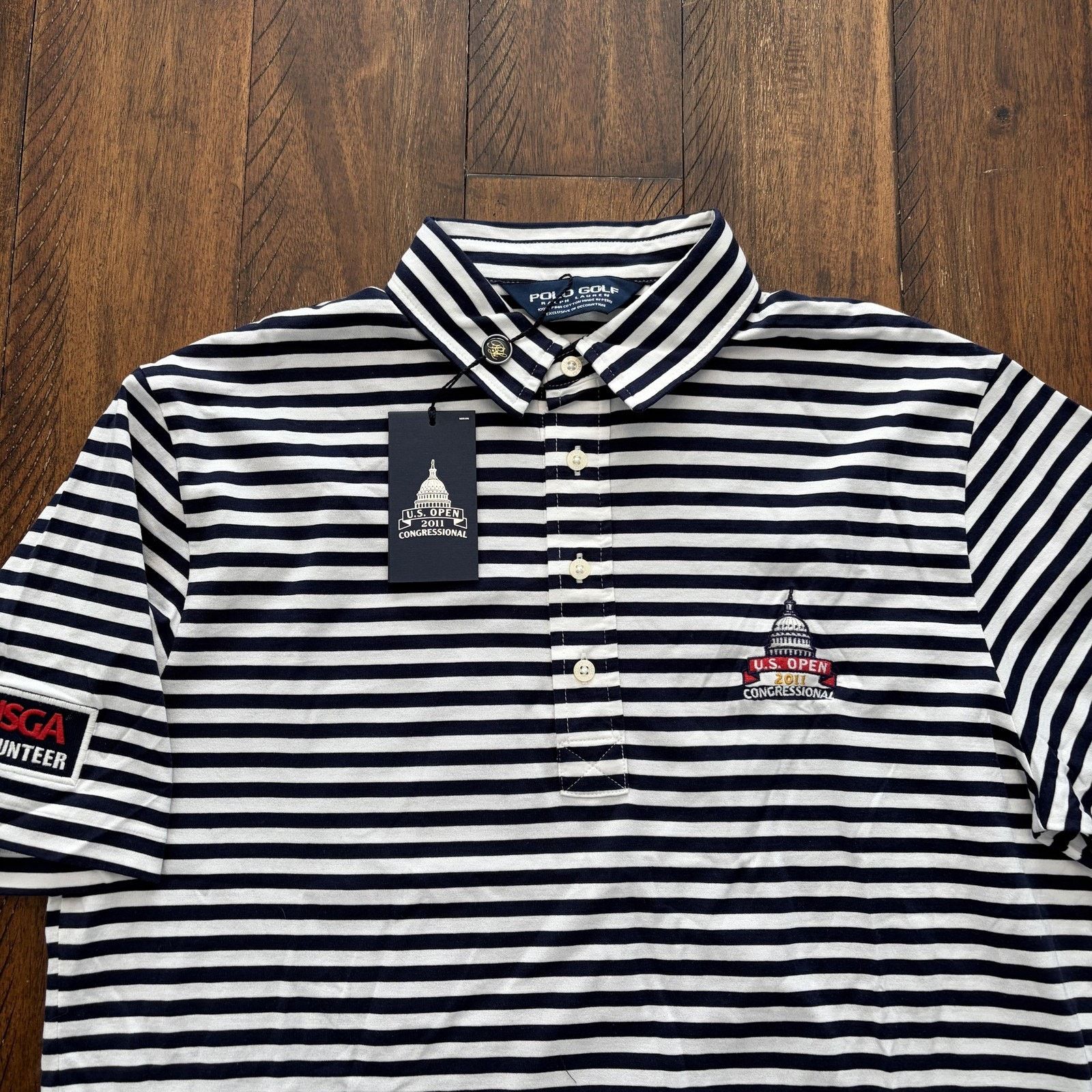 Ralph Lauren 2011 U.S. Open Congressional Volunteer Shirt M Ralph Lauren Size US M / EU 48-50 / 2 - 3 Thumbnail