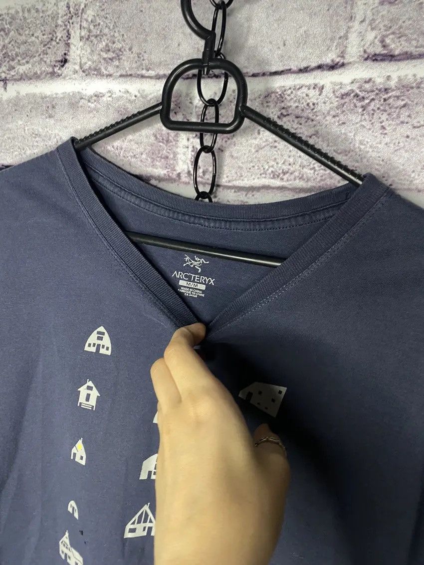 Arc'teryx MENS T-Shirt Arctery Vintage Overprint Logo Outdoor Tee Size US M / EU 48-50 / 2 - 3 Thumbnail