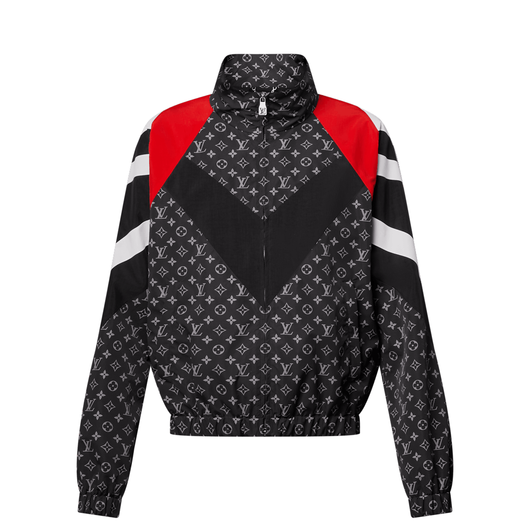 Louis Vuitton Monogram Printed Nylon Tracksuit Top Size US XS / EU 42 / 0 - 1 Thumbnail