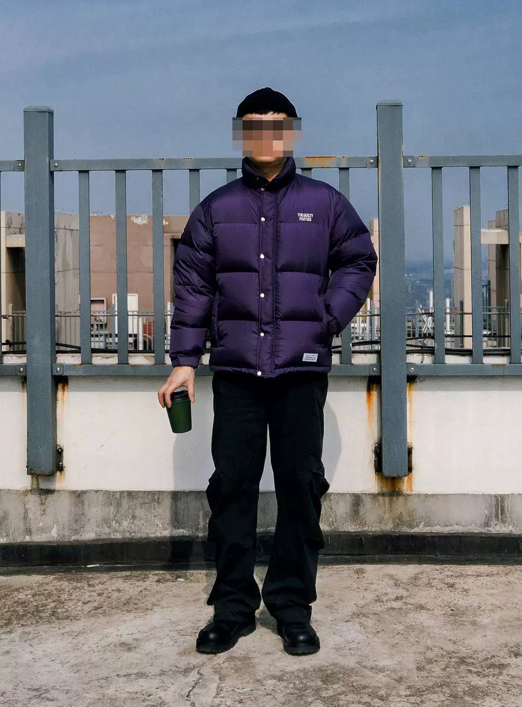 Wacko Maria wacko maria down jacket in purple Size US M / EU 48-50 / 2 - 1 Thumbnail