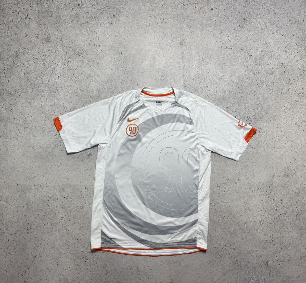 Nike Nike Vintage Total 90 T-Shirt Big Logo Y2K Drill Swoosh Size US M / EU 48-50 / 2 - 2 Thumbnail