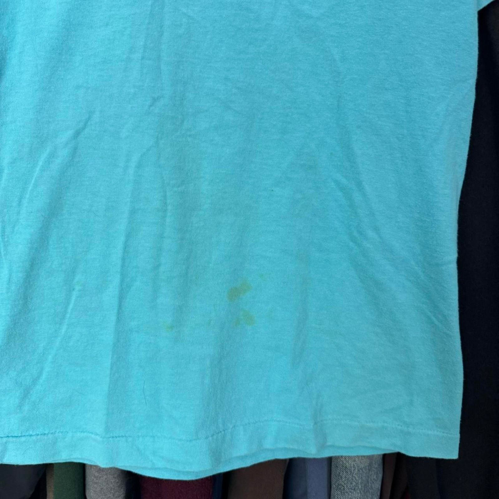 Fruit Of The Loom Vintage 90s Fruit of the Loom Single Stitch Blank T-Shirt Size US M / EU 48-50 / 2 - 5 Thumbnail
