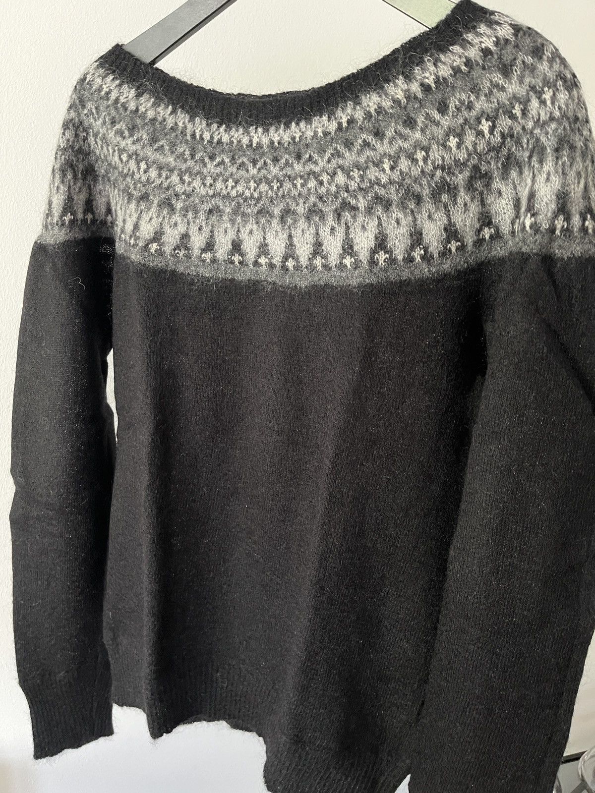 Dior DIOR HOMME X HEDI SLIMANE MOHIAR SHETLAND KNIT JUMPER FW2006 Size US M / EU 48-50 / 2 - 5 Thumbnail