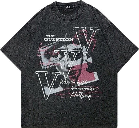 Vintage Eye Graffiti Aesthetic Graphic T Shirt Size US S / EU 44-46 / 1 - 1 Thumbnail