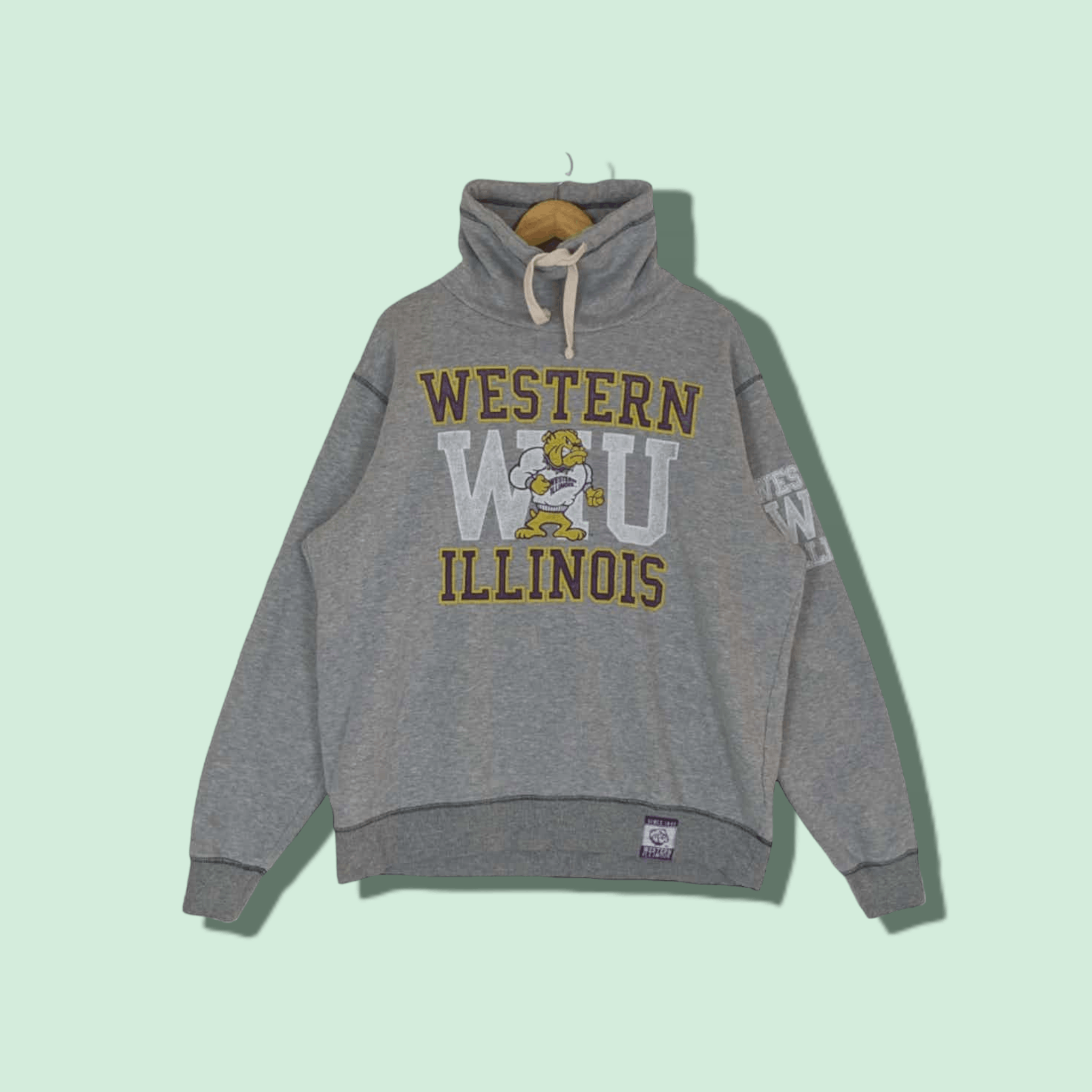 American Apparel UNIV COLLECTION Western Illinois University Sweatshirt Size US XXL / EU 58 / 5 - 1 Thumbnail