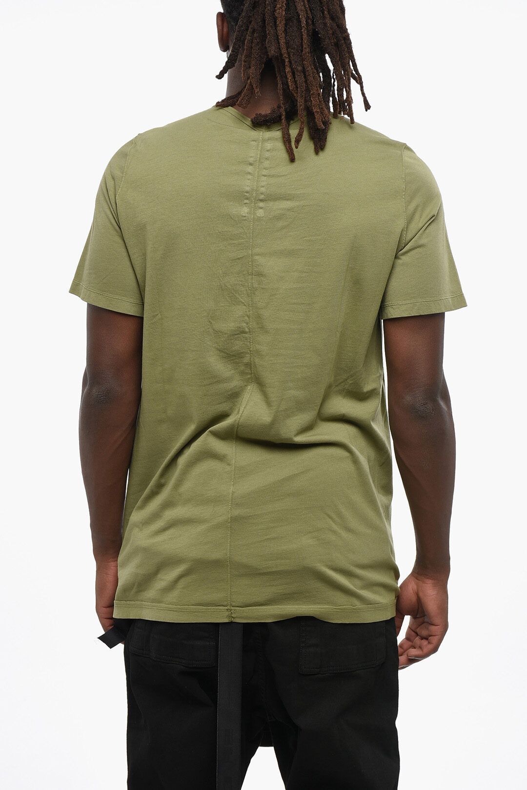 Rick Owens og1mm1025 Crewneck T-Shirt in Green Size US S / EU 44-46 / 1 - 2 Thumbnail