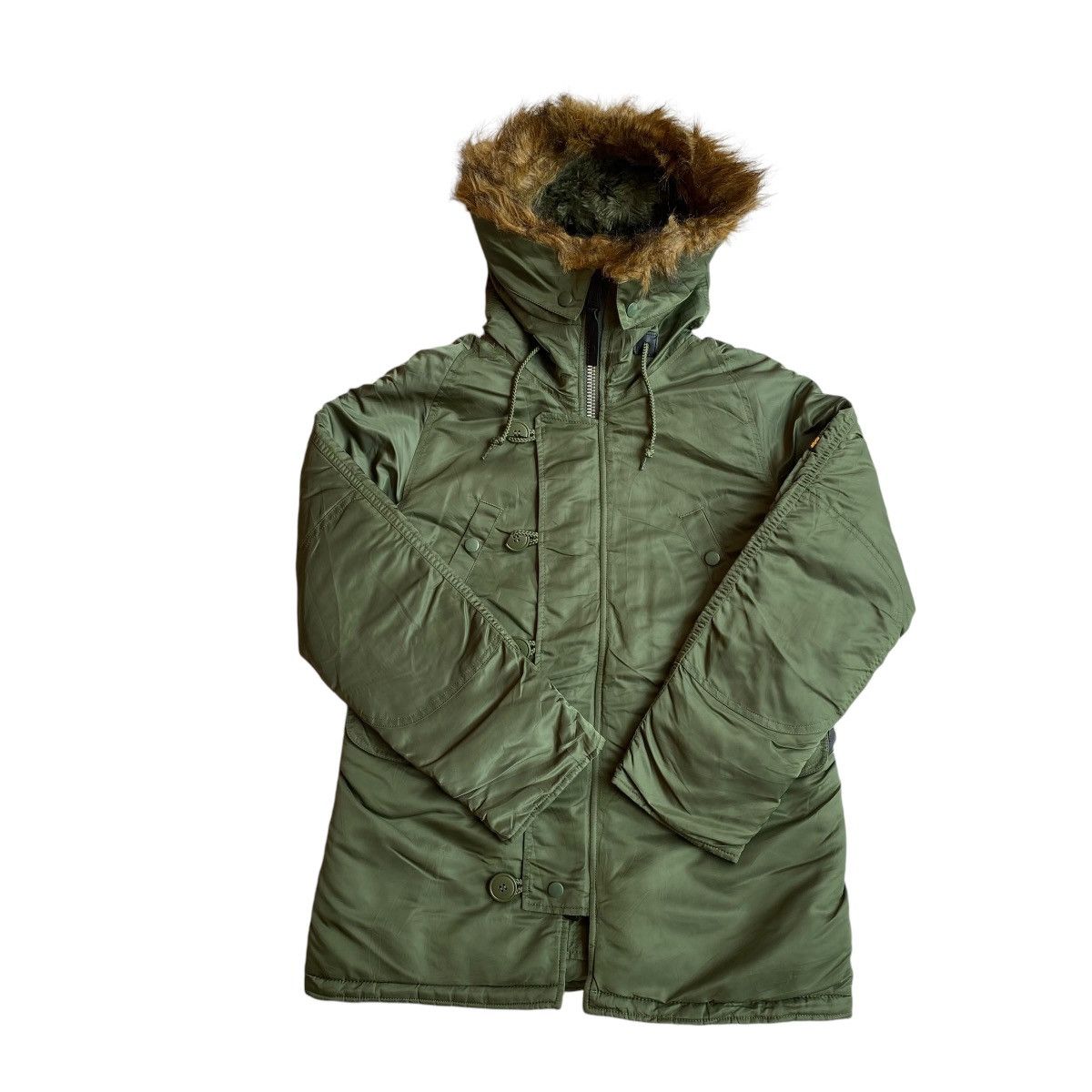 Alpha Industries × Japanese Brand Alpha Industries Type N-3B Fur Parka Jacket Size US M / EU 48-50 / 2 - 4 Thumbnail