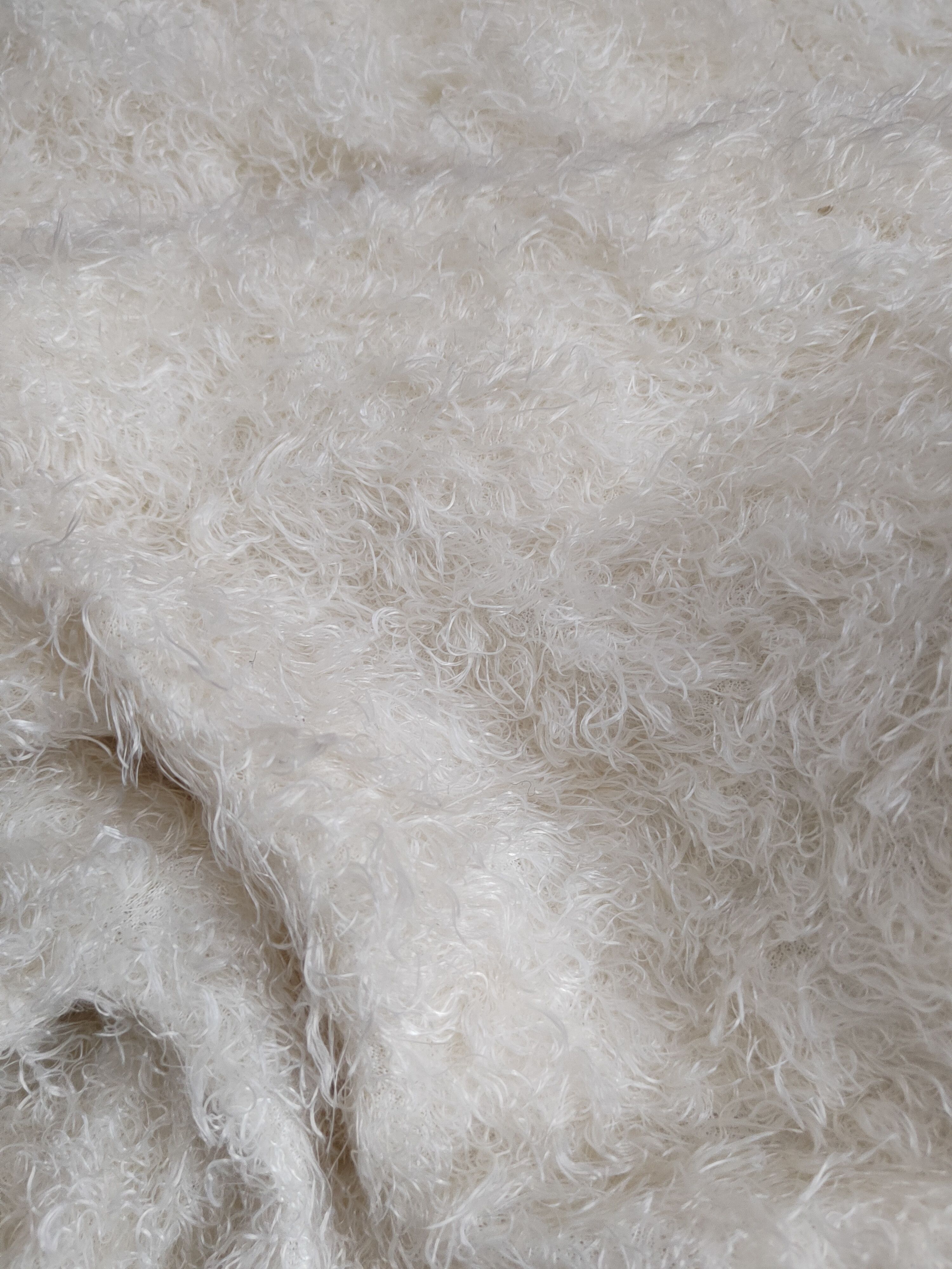 Aran Isles Knitwear × Japanese Brand × Vintage Vis Ivory Shag Shaggy Fur Mohair Knitwear #S2076 Size XS / US 0-2 / IT 36-38 - 10 Thumbnail