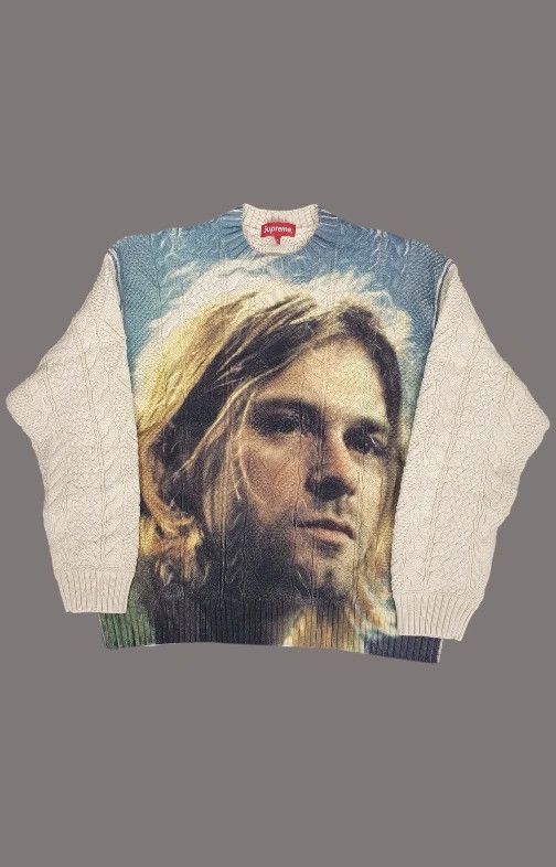 Kurt Cobain Supreme Sweater | Grailed