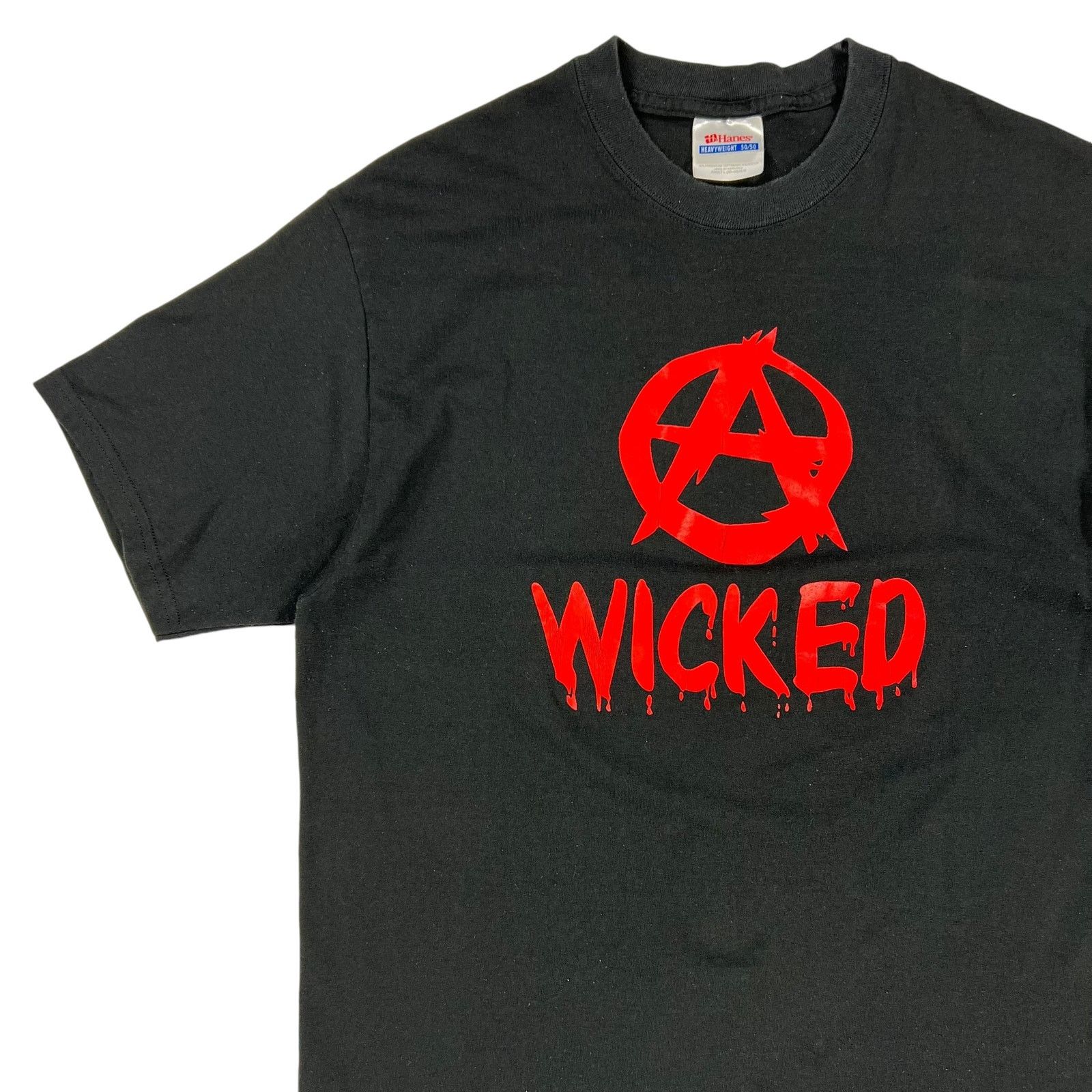 Hanes × Vintage Vintage Y2K Wicked Anarchist Fear This tee (M) Size US M / EU 48-50 / 2 - 3 Thumbnail