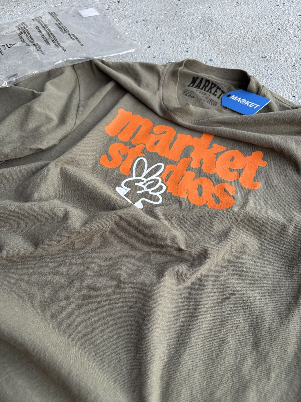 Market (NWT) Market Studios Arch Logo Graphic Tee - Kelp Green Size US M / EU 48-50 / 2 - 7 Thumbnail