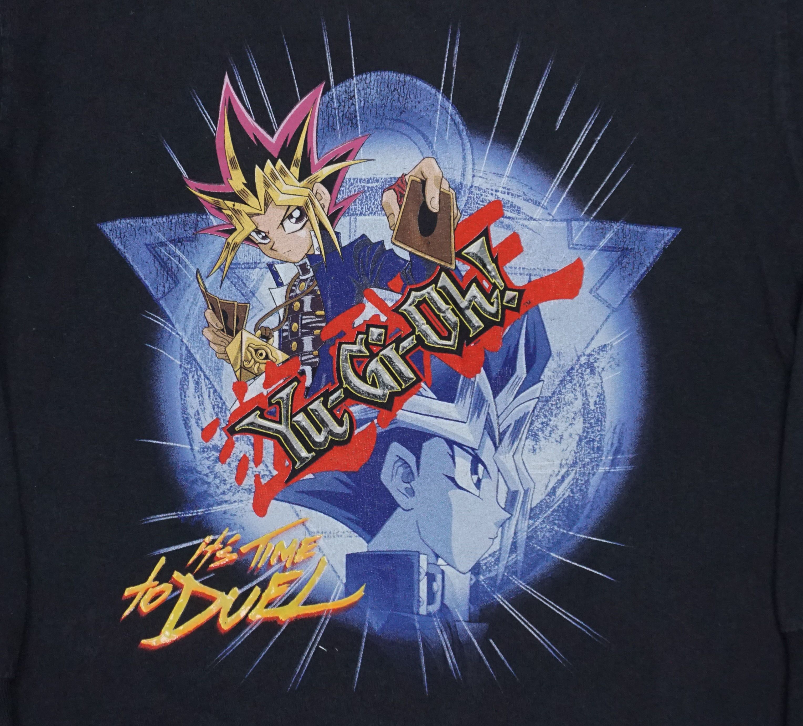 Designer × Vintage Yu-gi-oh Graphic Long Sleeve T-Shirt Size US L / EU 52-54 / 3 - 2 Thumbnail