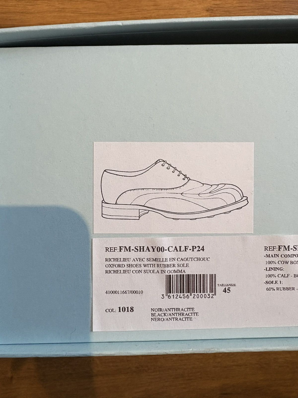 Lanvin Lanvin Derby Shoes Size US 12 / EU 45 - 12 Thumbnail