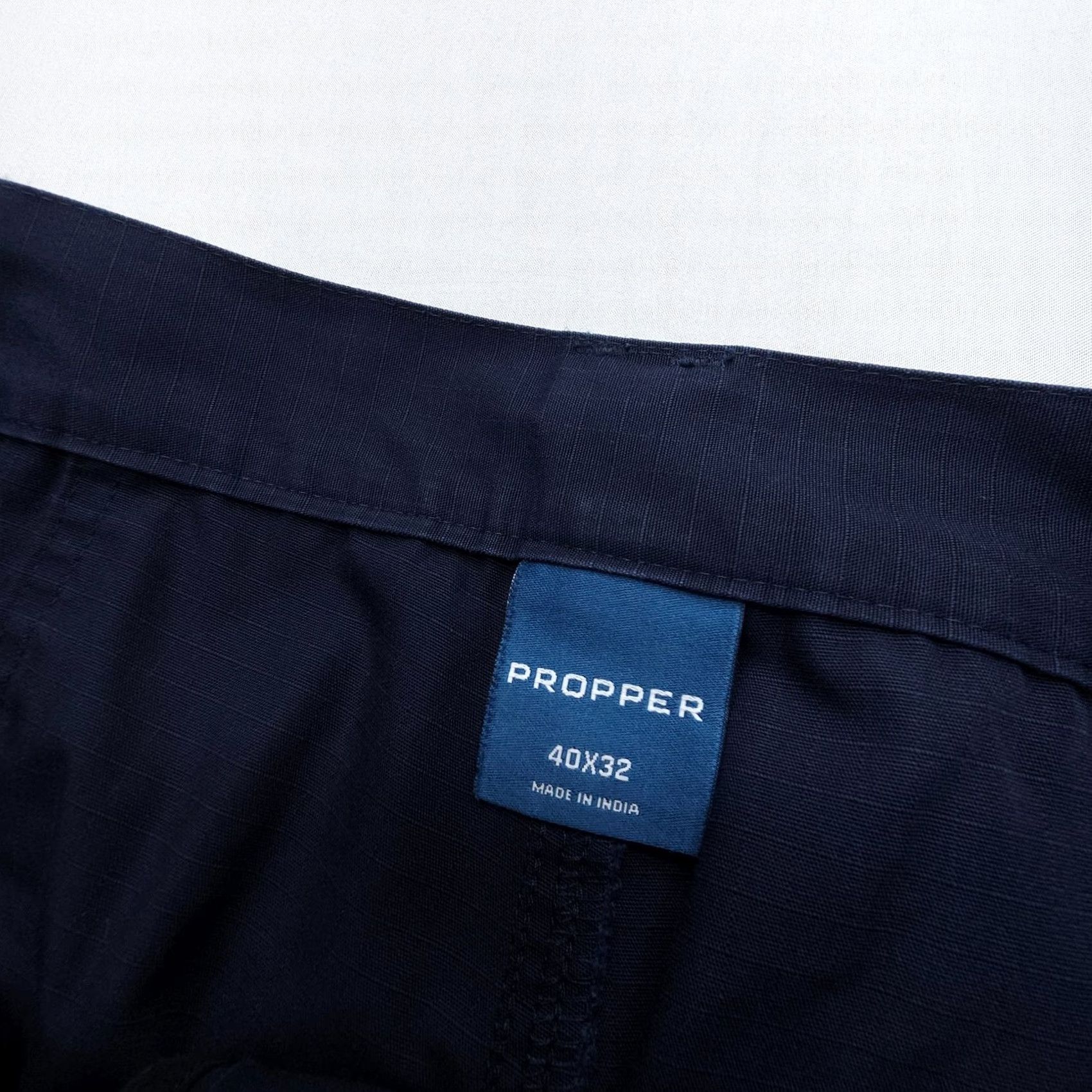 Propper Propper Cargo Pants Mens 40 x 32 Blue Canvas Cotton Blend Cargo Pocket Casual Workwear Pants Size US 40 / EU 56 - 6 Thumbnail
