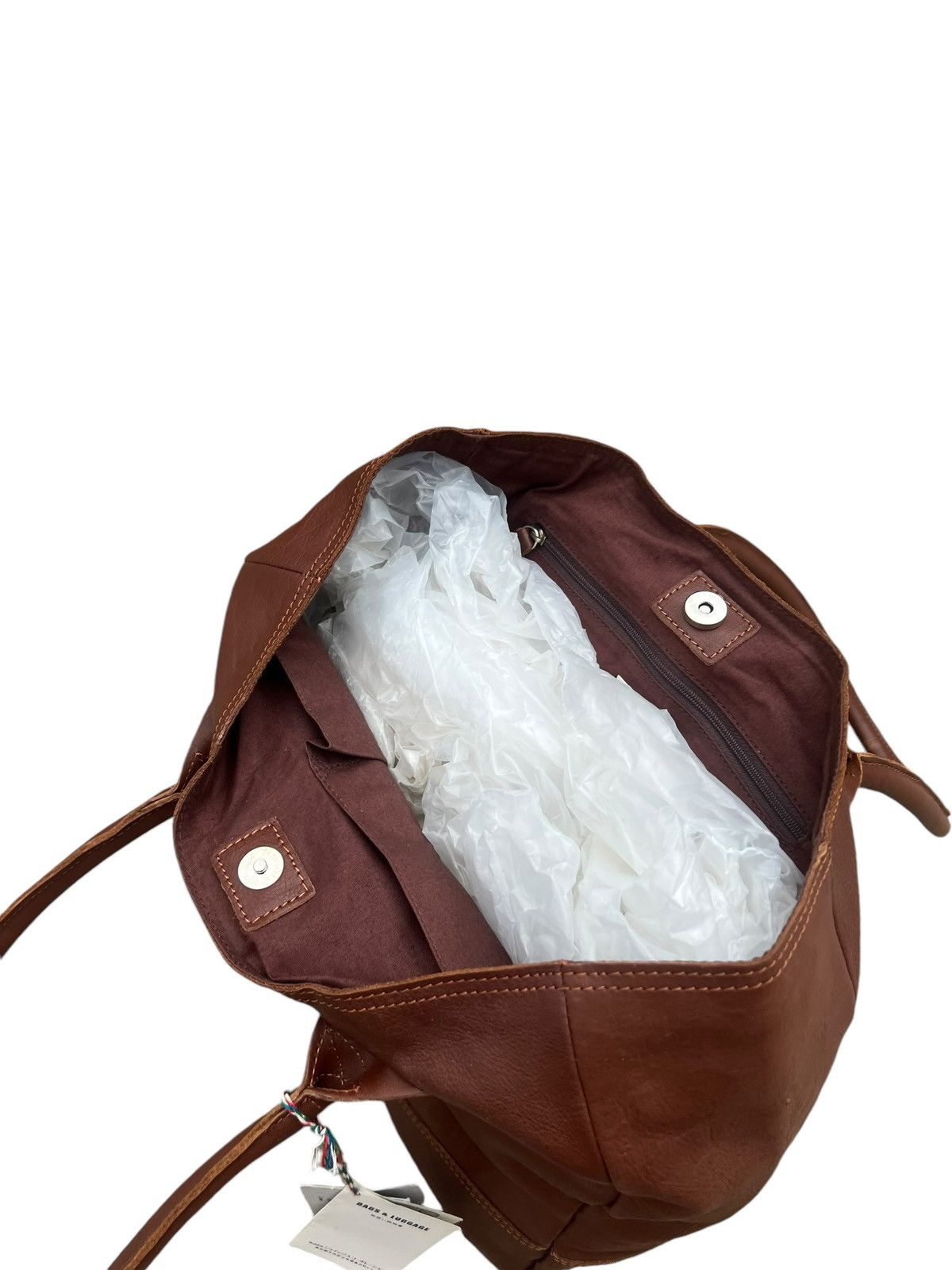 Leather R. Newbold Cowhide Leather Tote Bag Size ONE SIZE - 18 Thumbnail
