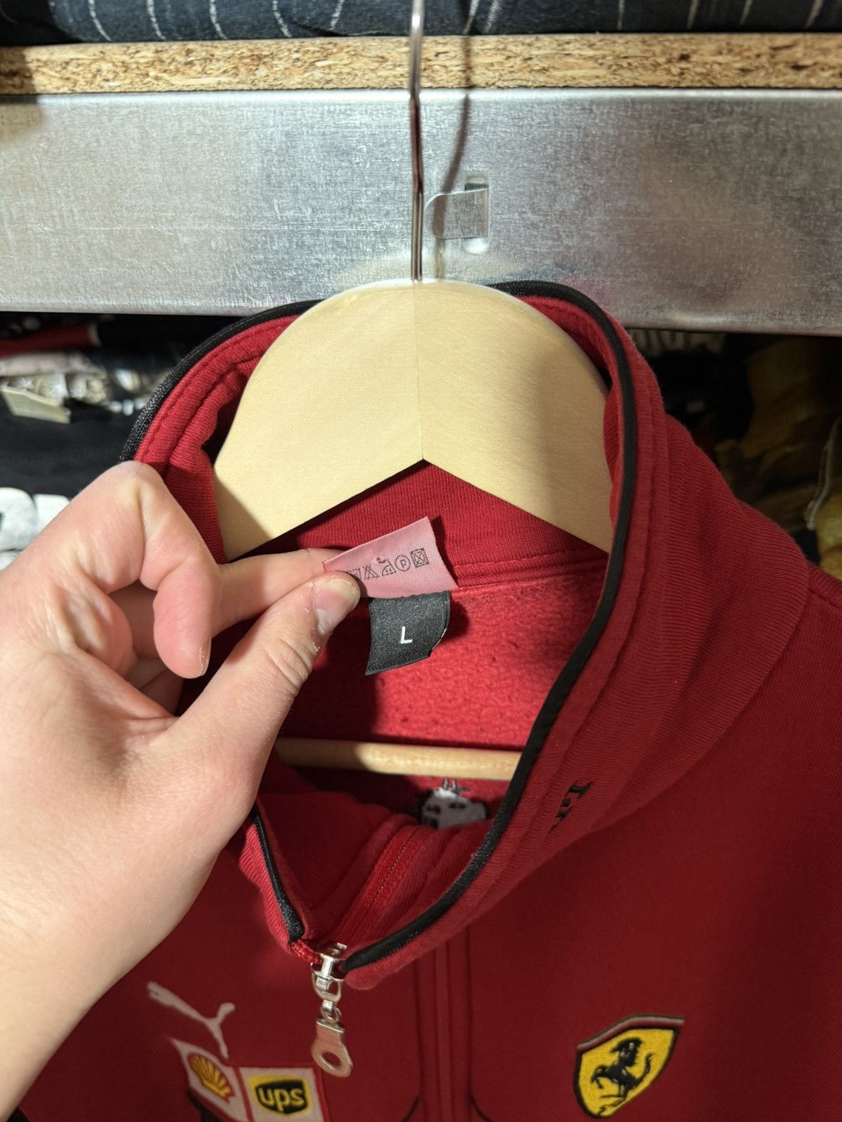 Formula 1 Rare Formula 1 F1 Puma Ferrari Full Zip Jacket Y2K Hype Size US L / EU 52-54 / 3 - 13 Thumbnail