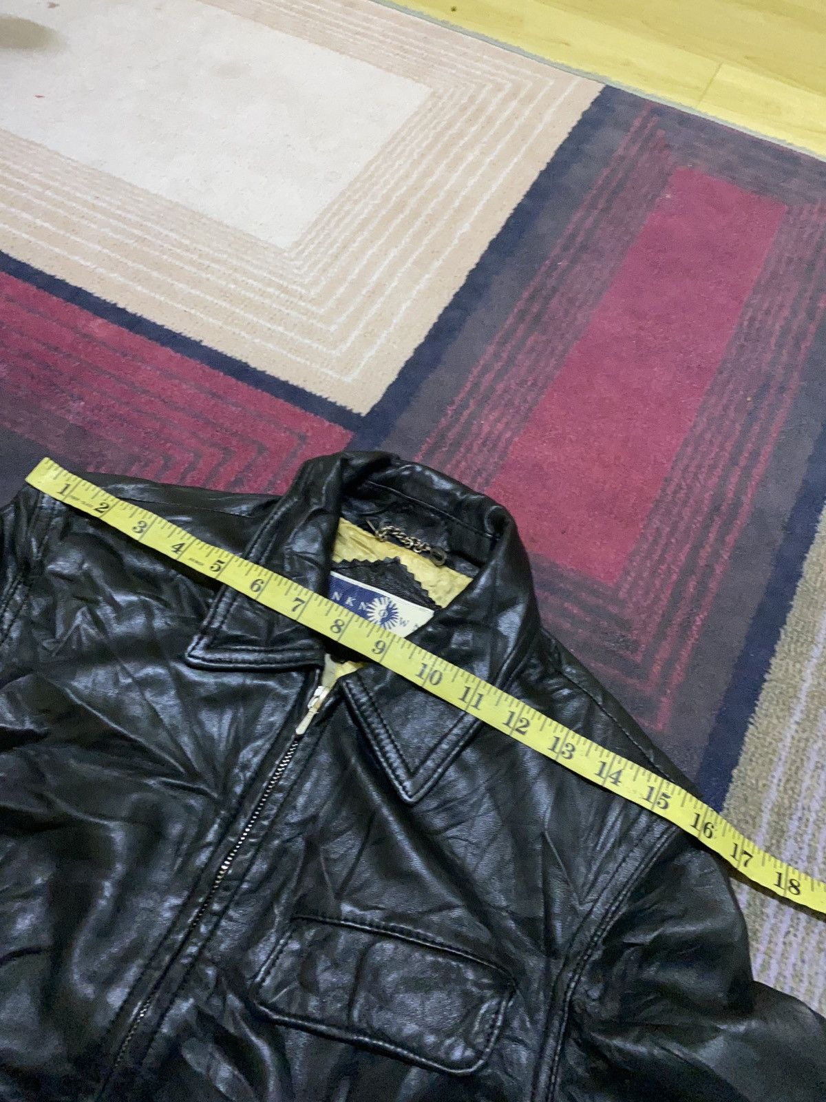 Unknown London UNKNOWN LONDON LEATHER JACKET RIRI ZIPPER Size M / US 6-8 / IT 42-44 - 12 Thumbnail