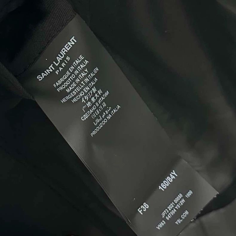 Saint Laurent Paris Saint Laurent Paris Smoking blazer 2505-Nextarrow Size XS / US 0-2 / IT 36-38 - 5 Thumbnail