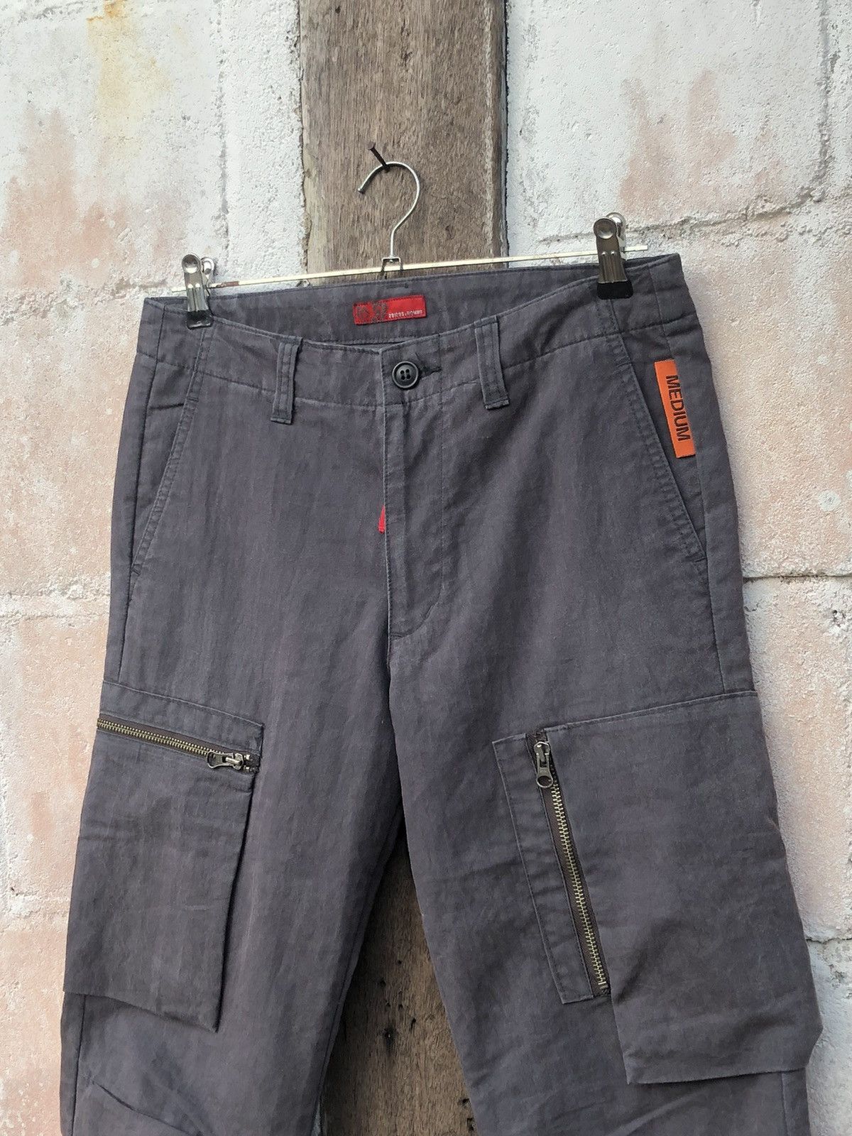 20471120 × Homme + Femme La 291295 Homme Drawstring Short Cargo Pants Size US 31 - 4 Thumbnail
