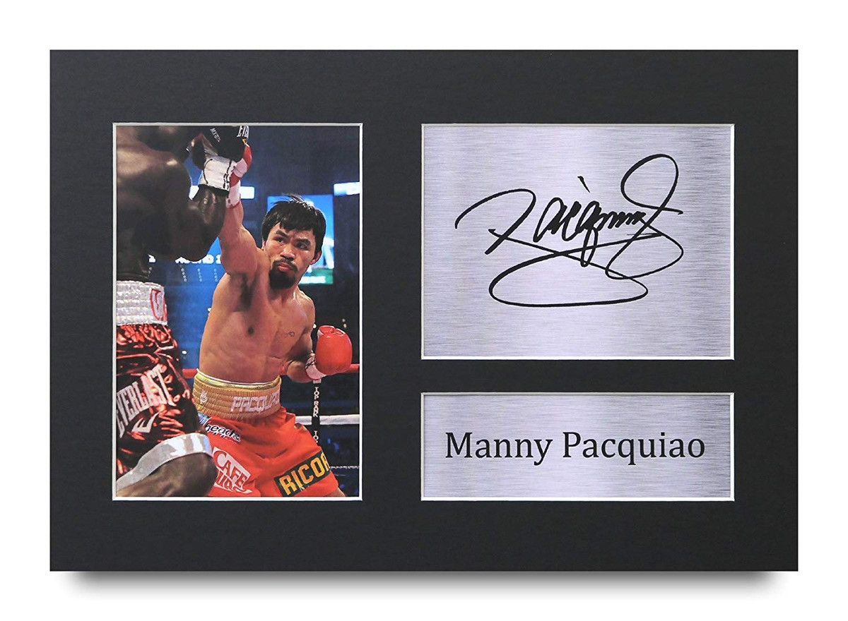 Other Pacquiao Equipment Manny „Pacman” Pacquiao Signed Hat Size ONE SIZE - 6 Thumbnail