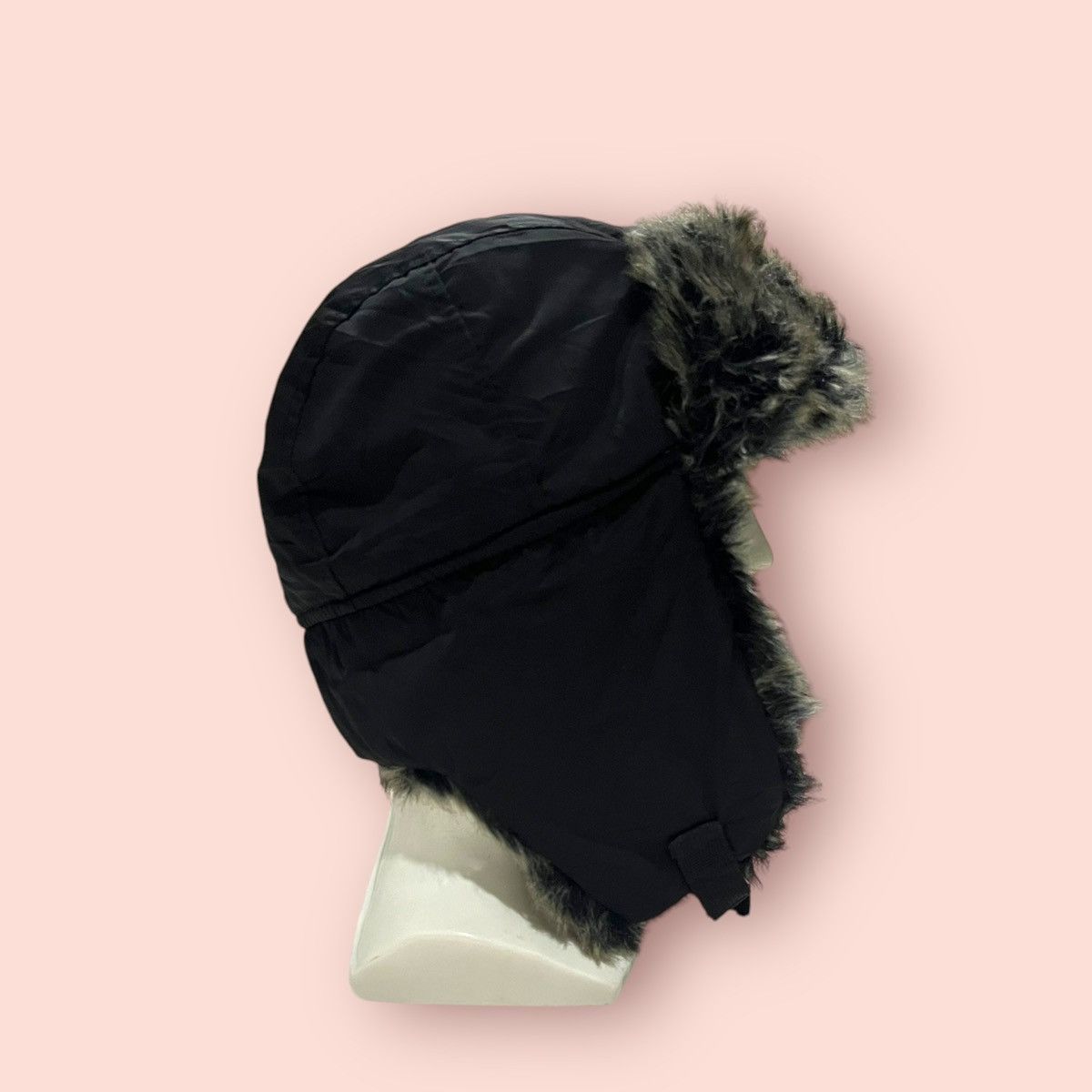 H&M × Vintage VINTAGE H&M FUR TRAPPER HAT ALT BEANIE Size ONE SIZE - 12 Thumbnail