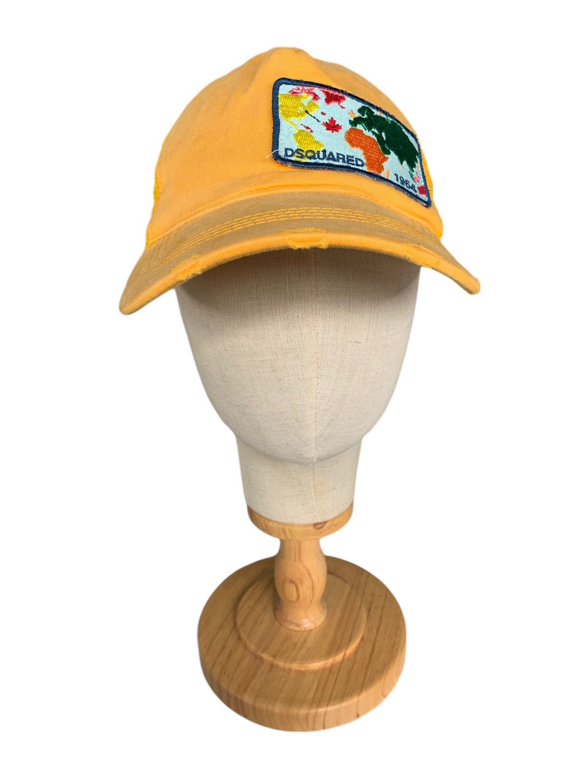 Dsquared2 DQUARED2 ALL AROUND THE WORLD TRUCKERS CAP Size ONE SIZE - 2 Thumbnail