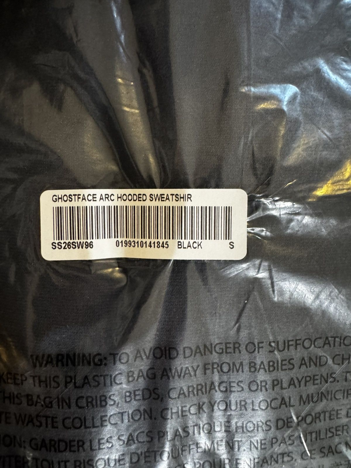 Supreme Supreme Ghostface Arc Hooded Sweatshirt Black Size S IN HAND Size US S / EU 44-46 / 1 - 4 Thumbnail