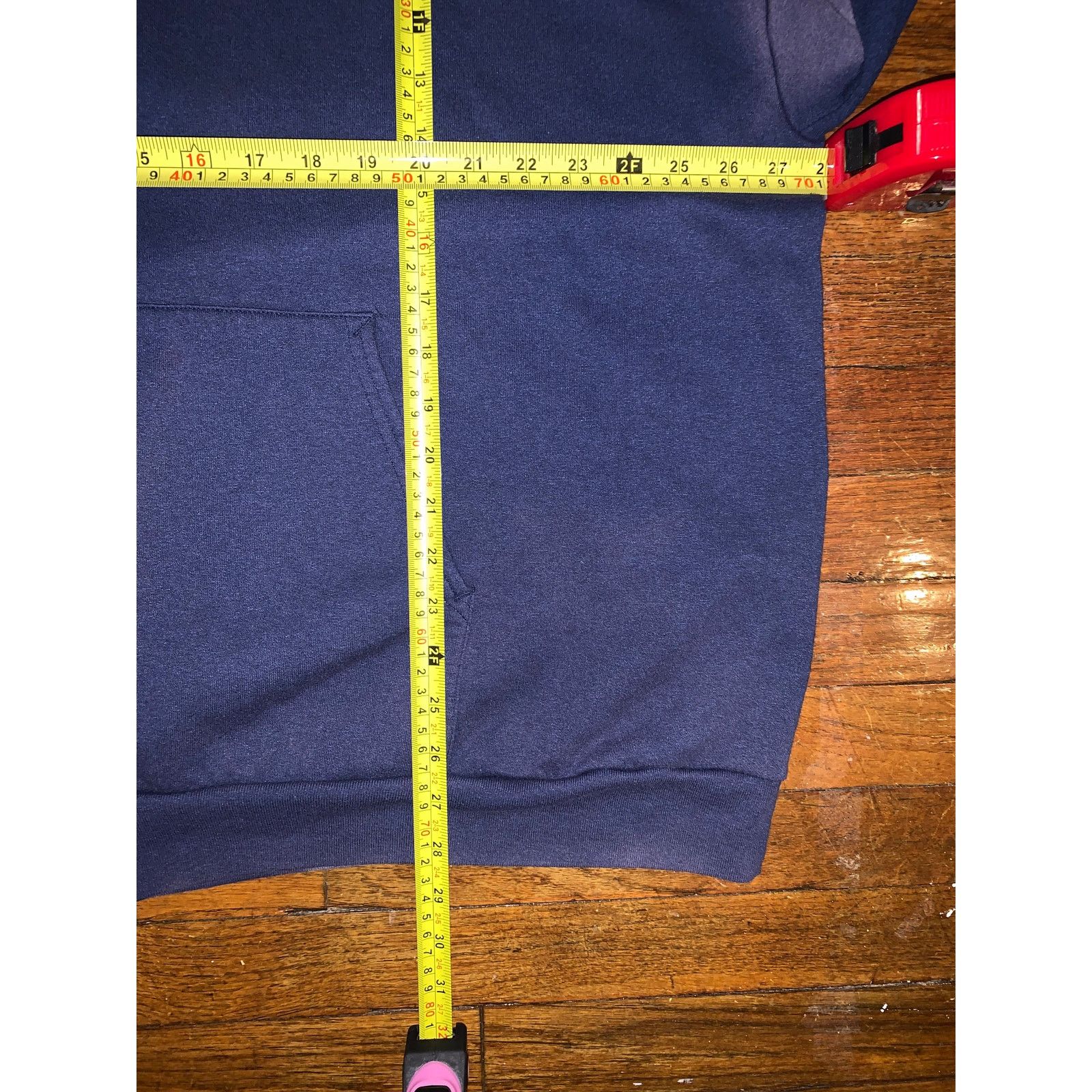 Port & Company × Vintage Distressed Sun Faded Piper Trucking Zip Hoodie Navy Blue 3XL Size US XXL / EU 58 / 5 - 8 Thumbnail