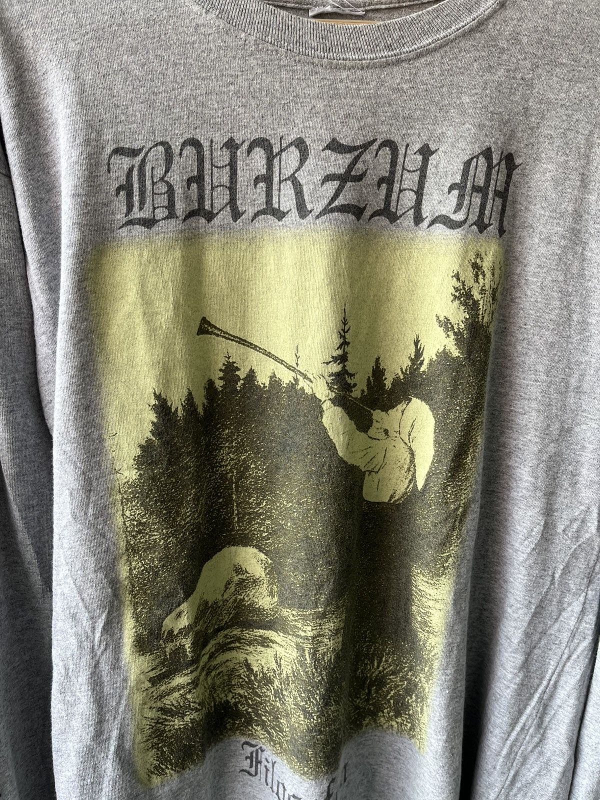 Band Tees vintage 1996 burzum filosofem longsleeve Size US L / EU 52-54 / 3 - 3 Thumbnail