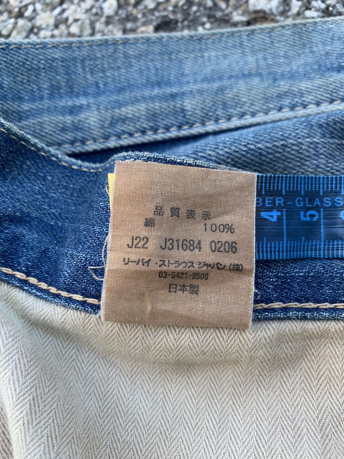 Levi's VINTAGE LEVIS 501 BIG E LVC DISTRESSED DENIM Size US 34 / EU 50 - 21 Thumbnail