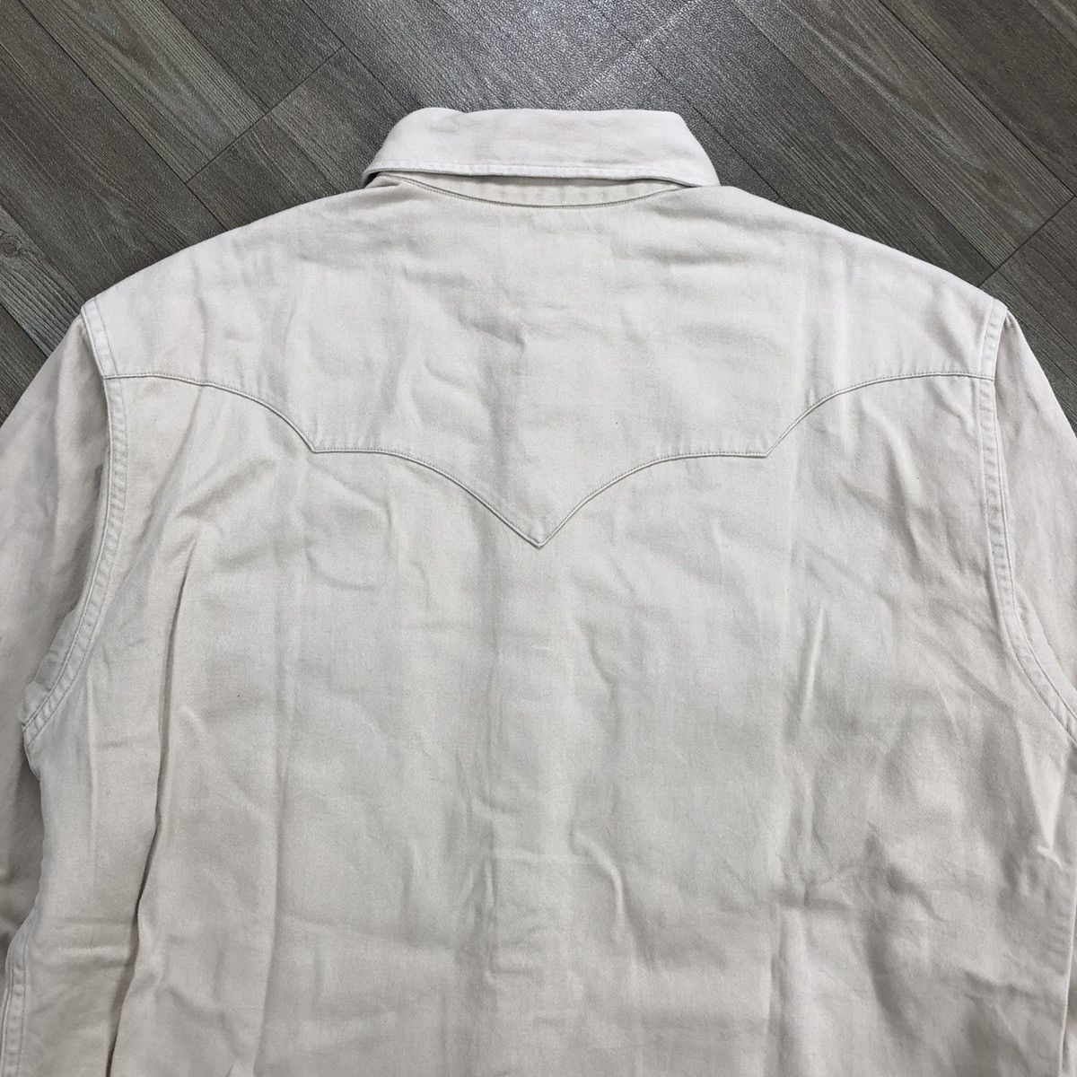 Japanese Brand × Sugar Cane × Toyo Enterprises 1990s Sugar Cane Toyo Enterprise Chambray Western Shirt Size US M / EU 48-50 / 2 - 17 Thumbnail