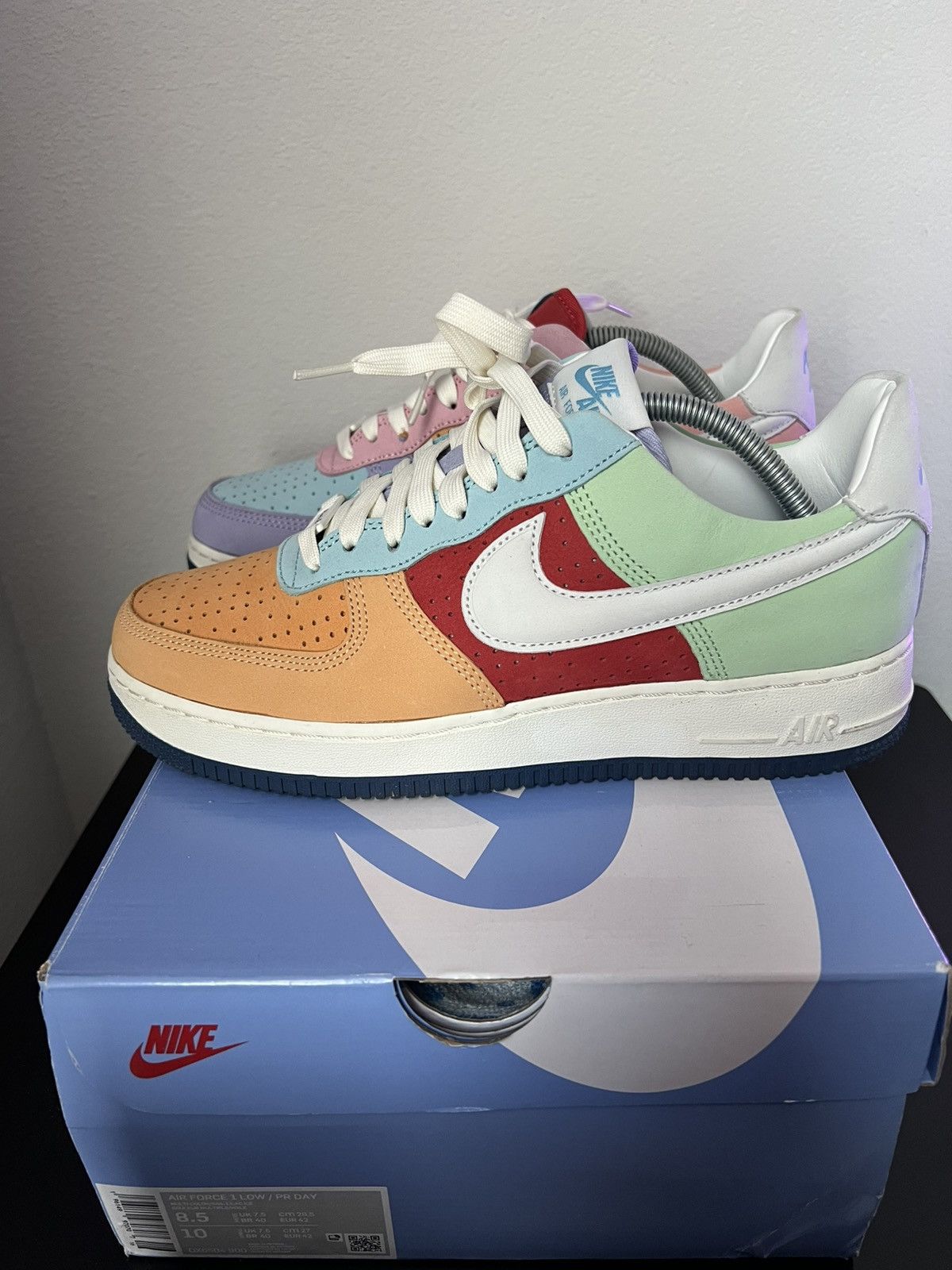 Nike Nike Air Force 1 Low “Puerto Rico Boricua” Size US 8.5 / EU 41-42 - 1 Thumbnail