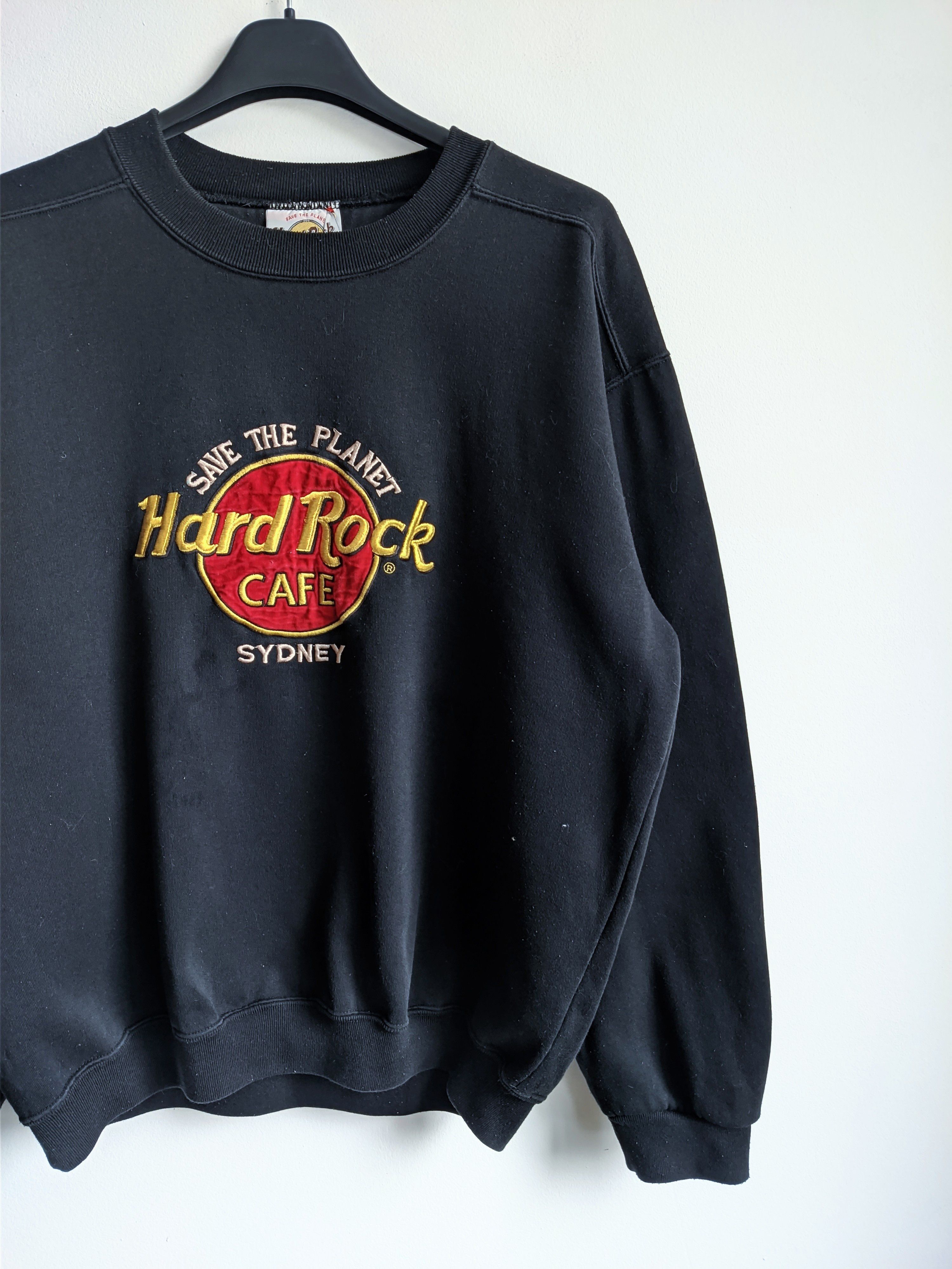 Hard Rock Cafe Vintage Hard Rock Cafe sweatshirt big logo 90s y2k Size US M / EU 48-50 / 2 - 3 Thumbnail