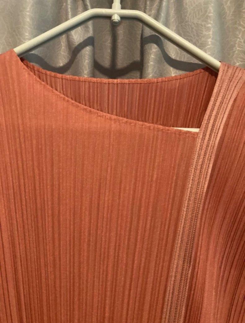 Issey Miyake Issey Miyake size:2 Orange dress Size M / US 6-8 / IT 42-44 - 4 Thumbnail