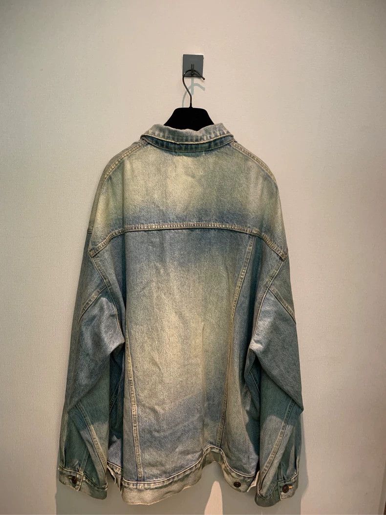 Balenciaga Balenciaga Denim Jacket One of a Kind in the Country, Mate Size US M / EU 48-50 / 2 - 2 Thumbnail