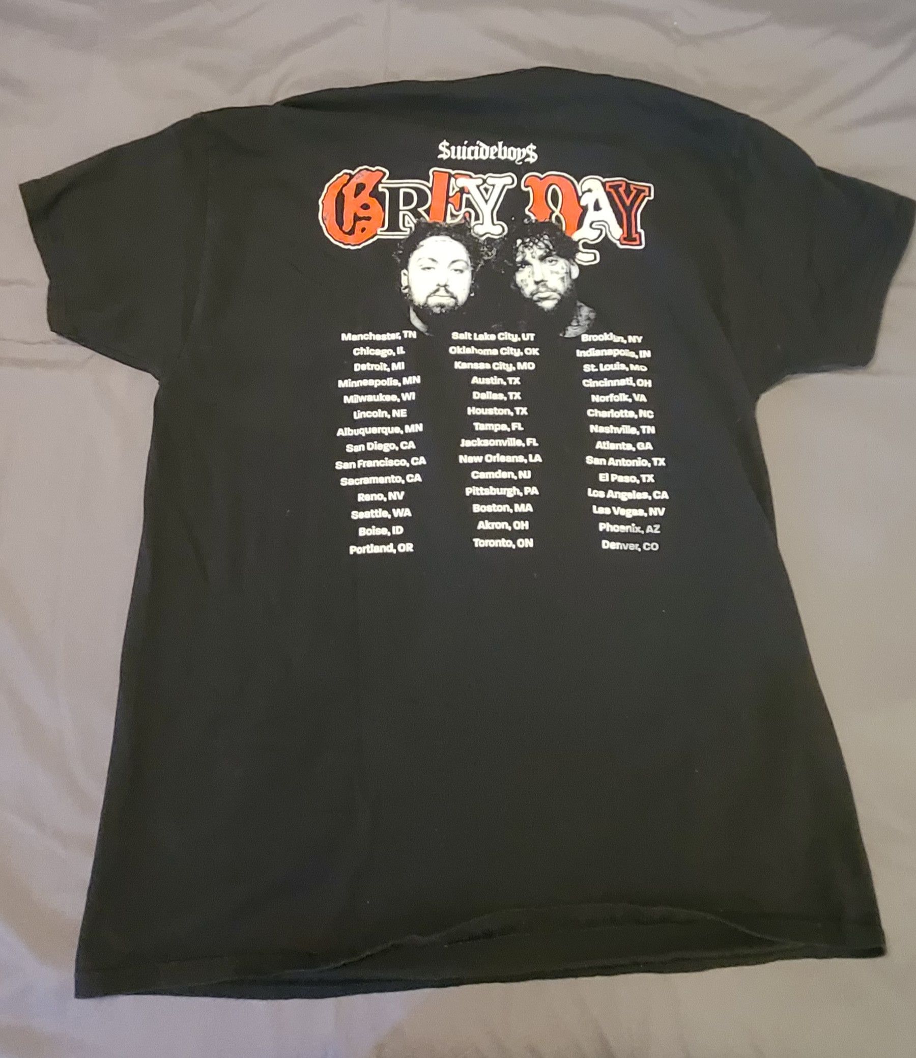 G59 Records Bootleg 2022 Grey Day Tour Shirt Size US L / EU 52-54 / 3 - 3 Thumbnail