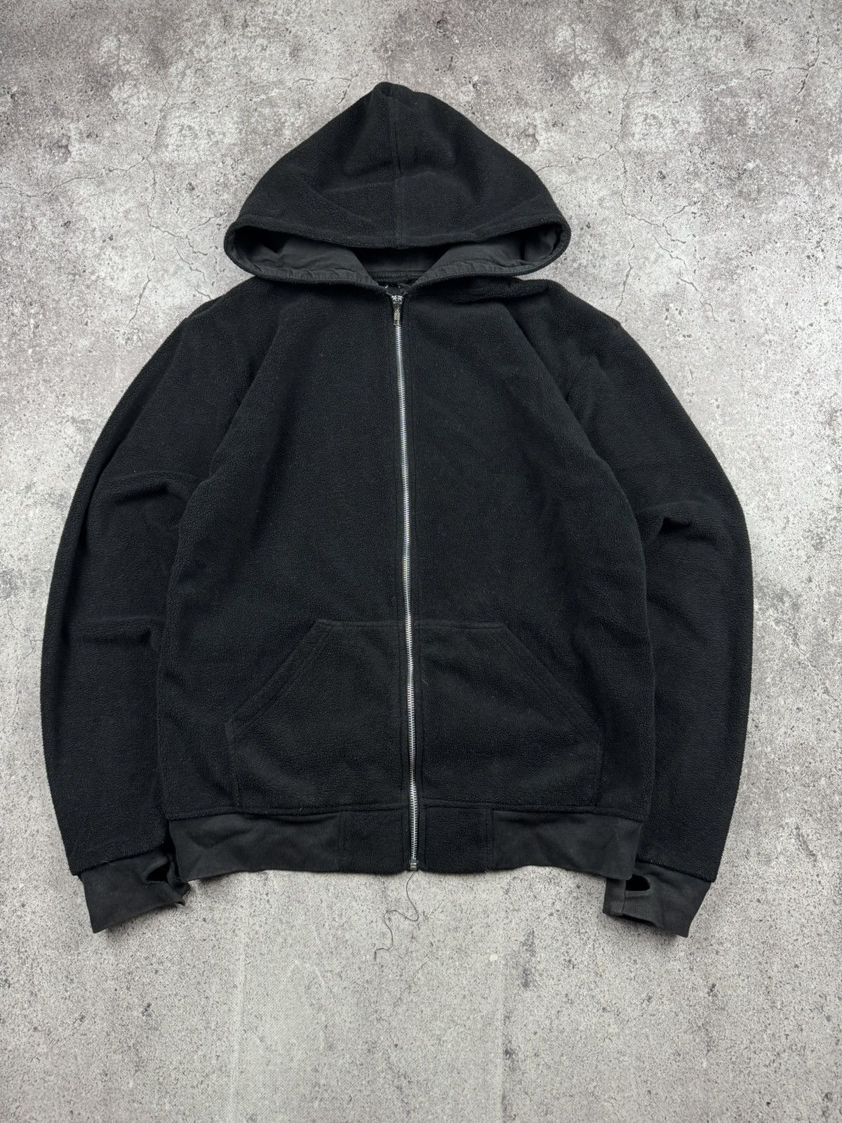 Japanese Brand Vintage Gothicana Fleece distressed punk gothic zip hoodie Size US L / EU 52-54 / 3 - 1 Thumbnail