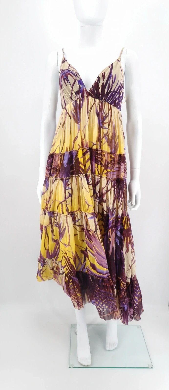 Jean Paul Gaultier JPG Tropical Mesh Dress Size M / US 6-8 / IT 42-44 - 6 Thumbnail